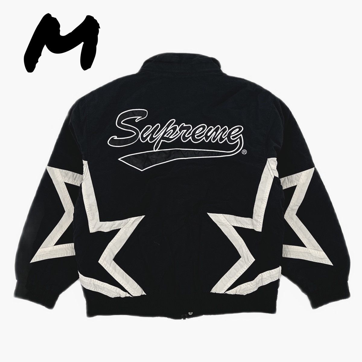 Supreme Supreme SS19 Stars Puffy Jacket Black Size US M / EU 48-50 / 2 - 1 Thumbnail