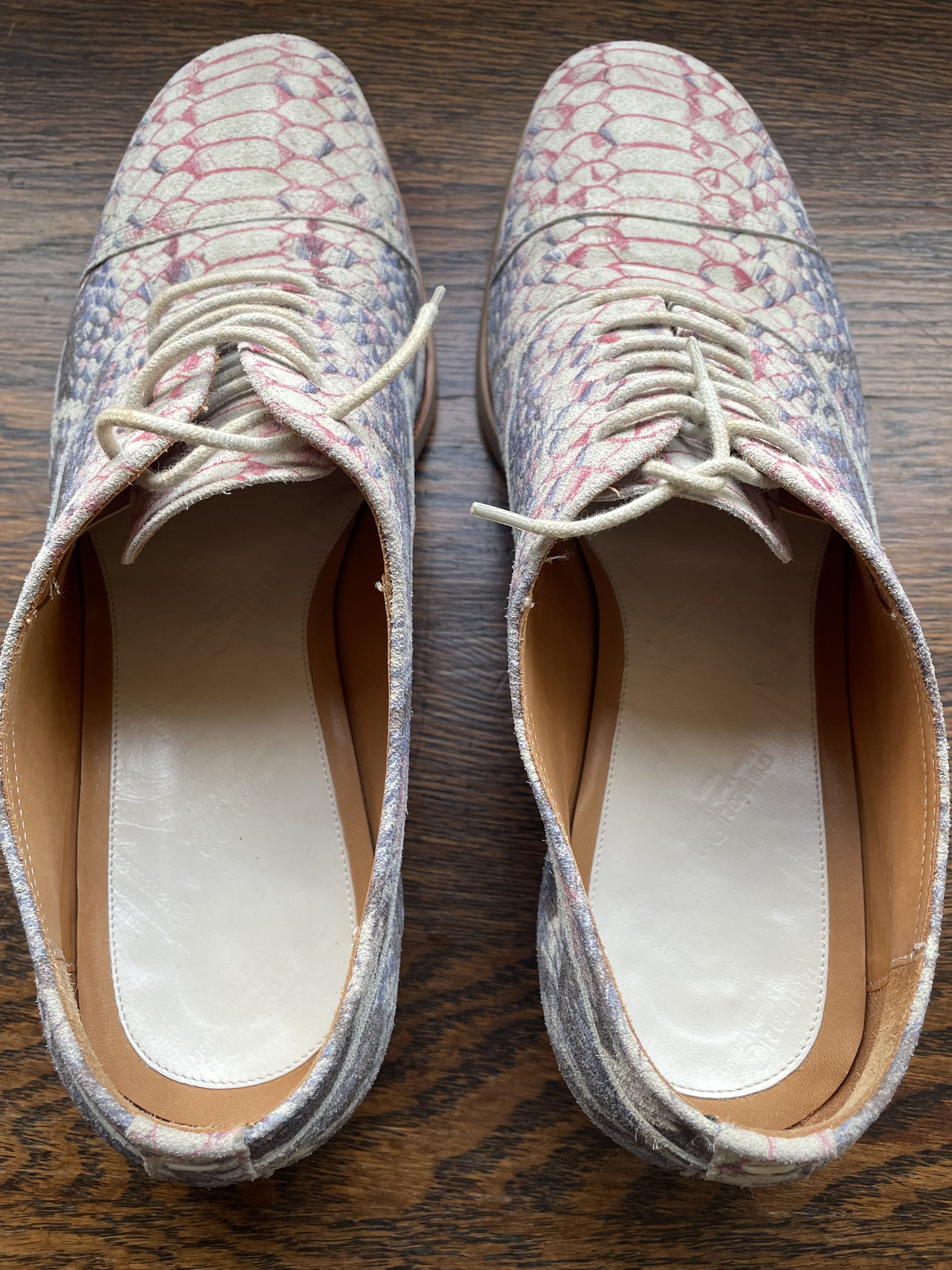 Maison Margiela Maison Martin Margiela Python Suede Slip-Ons (2008 Archive) Size US 10 / EU 43 - 7 Thumbnail