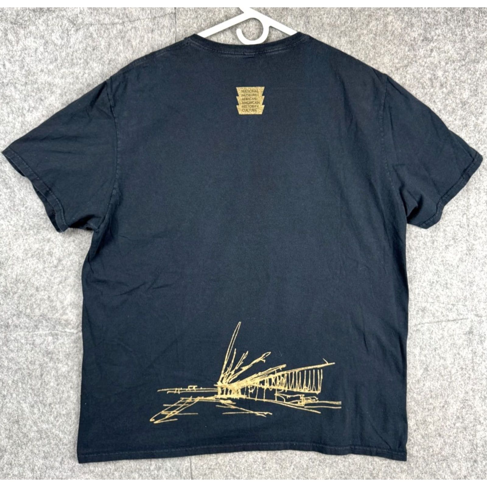 Vintage VINTAGE Smithsonian Shirt Men's XL Black David Adjaye African Heritage Abstract Size US XL / EU 56 / 4 - 2 Thumbnail