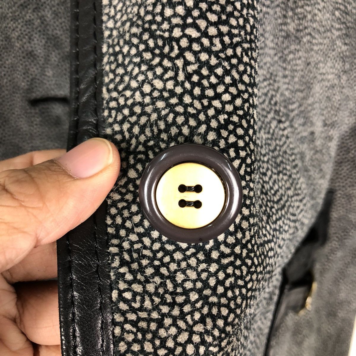 Japanese Brand 🔥Vintage Long Leather Jacket Partina Tokyo Fur Issey Miyake Size US L / EU 52-54 / 3 - 16 Thumbnail