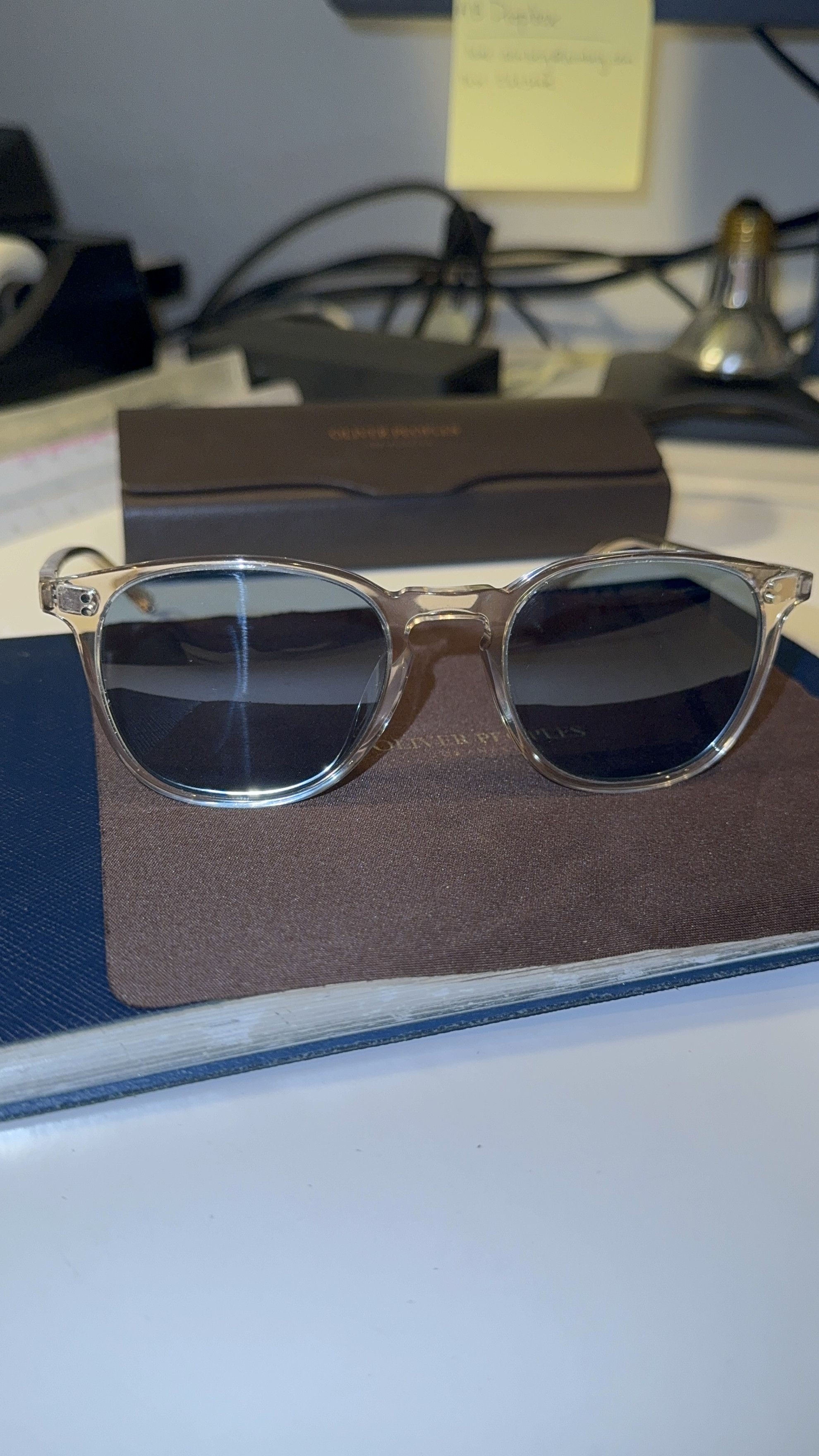 image of Oliver Peoples Finley 1993 Sun in Cherry Blossom, Men's