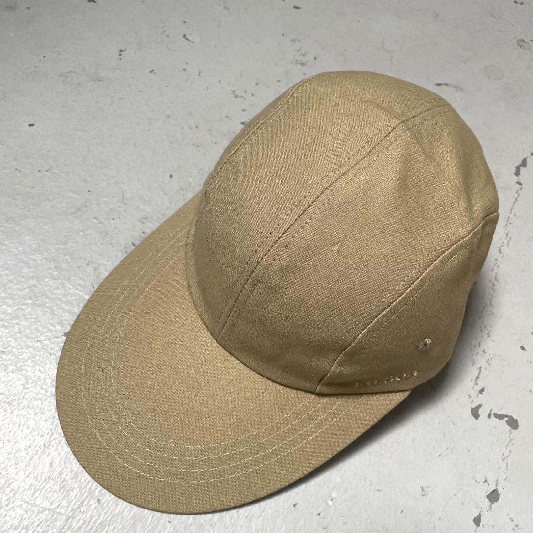Filson VINTAGE Filson Hat Cap One Size NWOT Canvas Wide Long Brim Made In USA Size ONE SIZE - 2 Thumbnail
