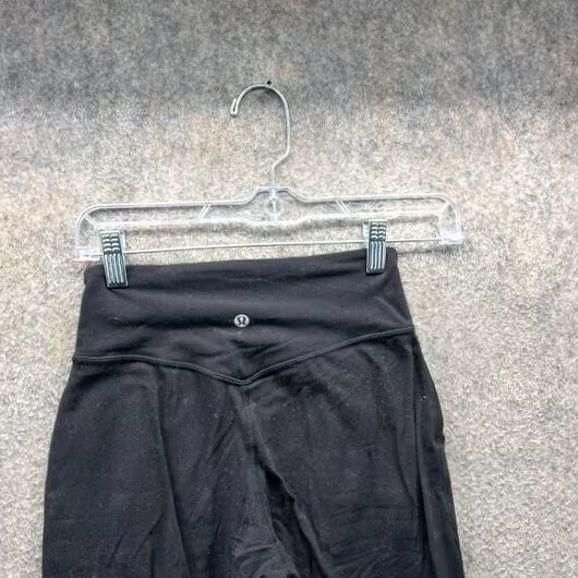 Lululemon VINTAGE Lululemon Jogger Women 8 Black Leggings Align High Rise Yoga Running Pants Size 26" / US 2 / IT 38 - 7 Thumbnail