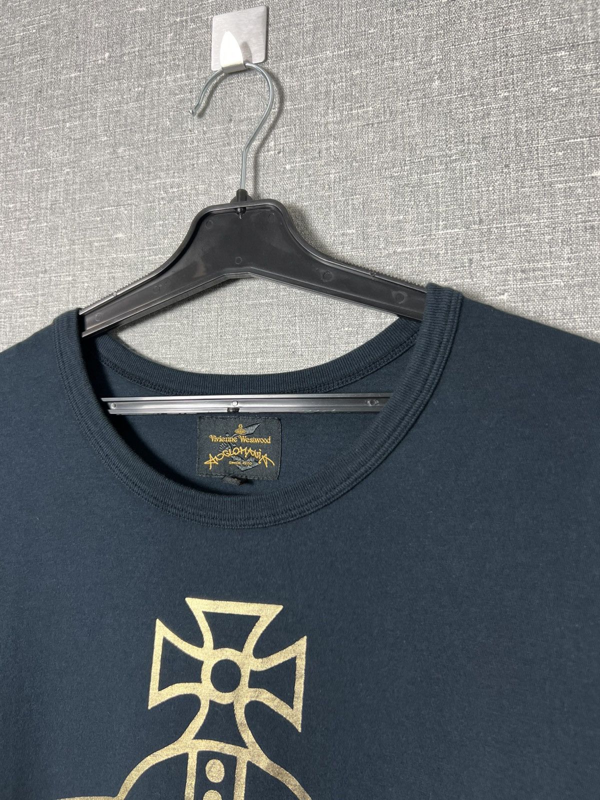 Vivienne Westwood Vivienne Westwood Anglomania Orb Print Big Logo Tee Size XL Size US XL / EU 56 / 4 - 5 Thumbnail
