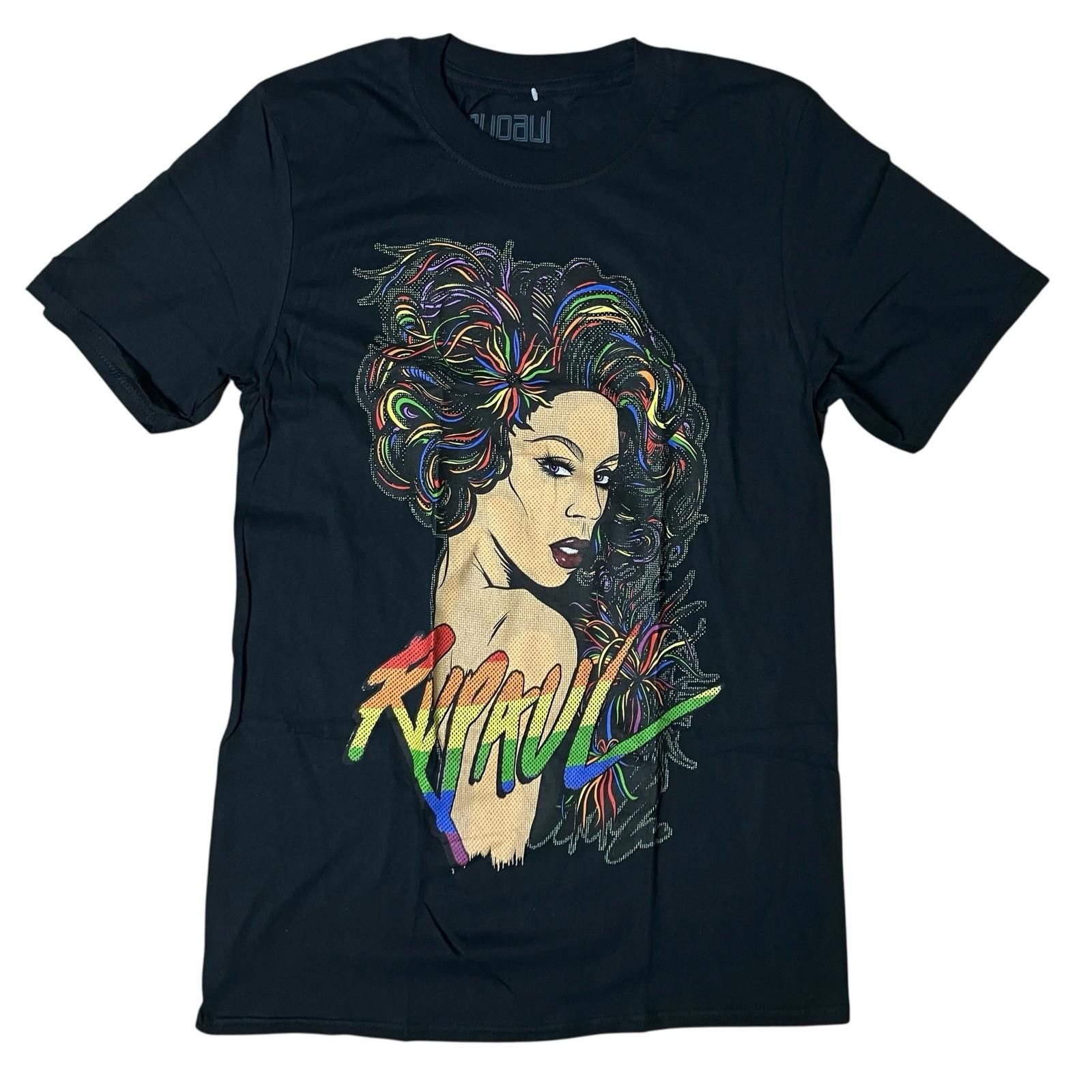 Designer Rupaul TShirt Mens S Rainbow Colorful Drag Queen Pride LGBTQ Size US S / EU 44-46 / 1 - 9 Thumbnail