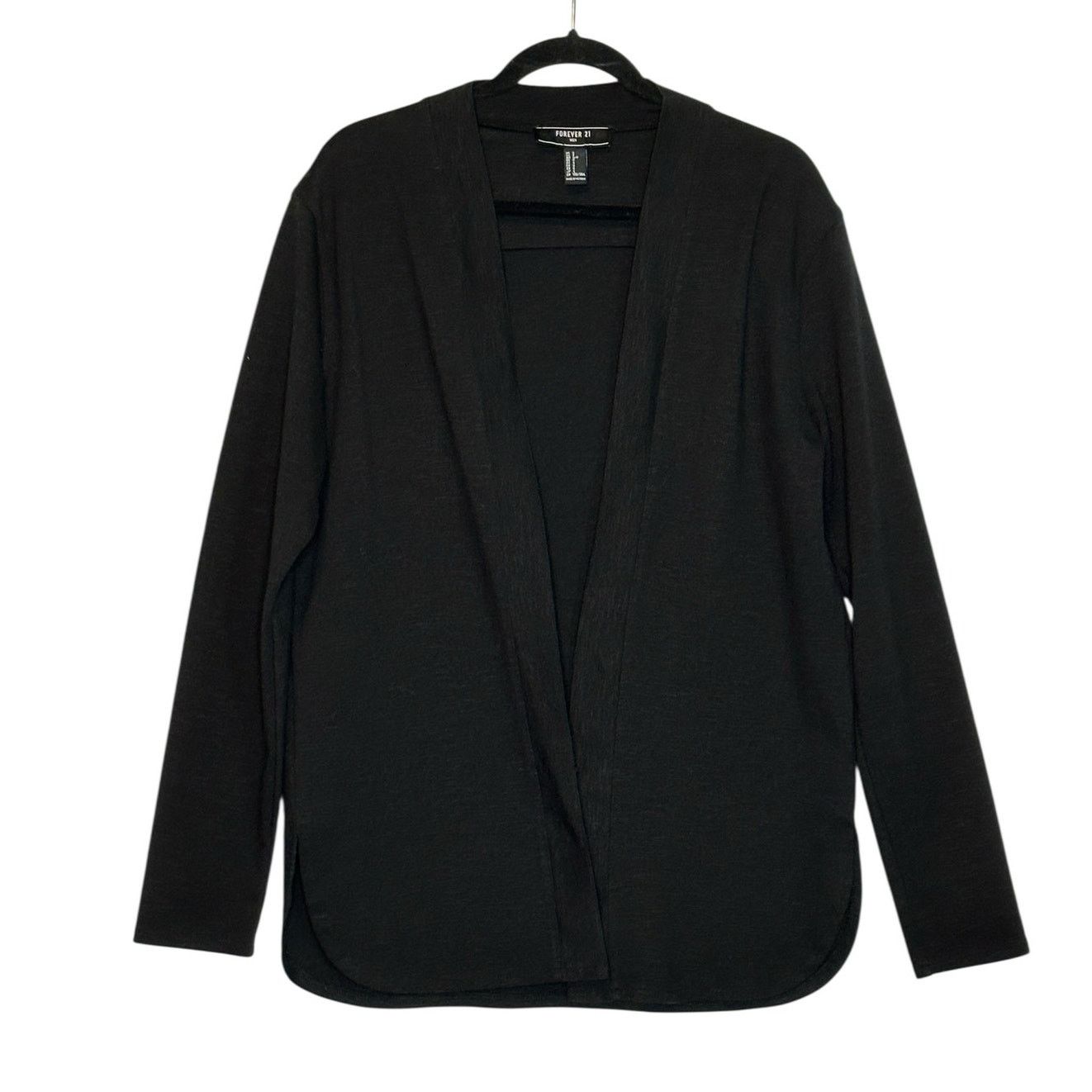 Forever 21 Forever 21 black open front cardigan size Small Size US S / EU 44-46 / 1 - 1 Thumbnail