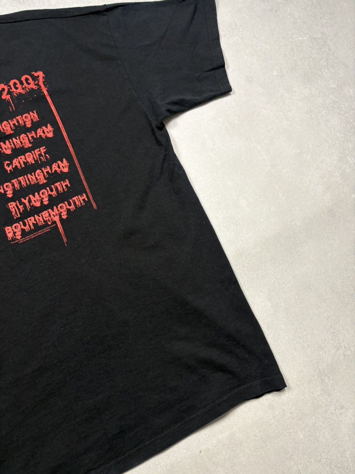 Band Tees Heaven & Hell Rules UK Tour 2007 Vintage Band T Shirt Rock Size US XL / EU 56 / 4 - 12 Thumbnail