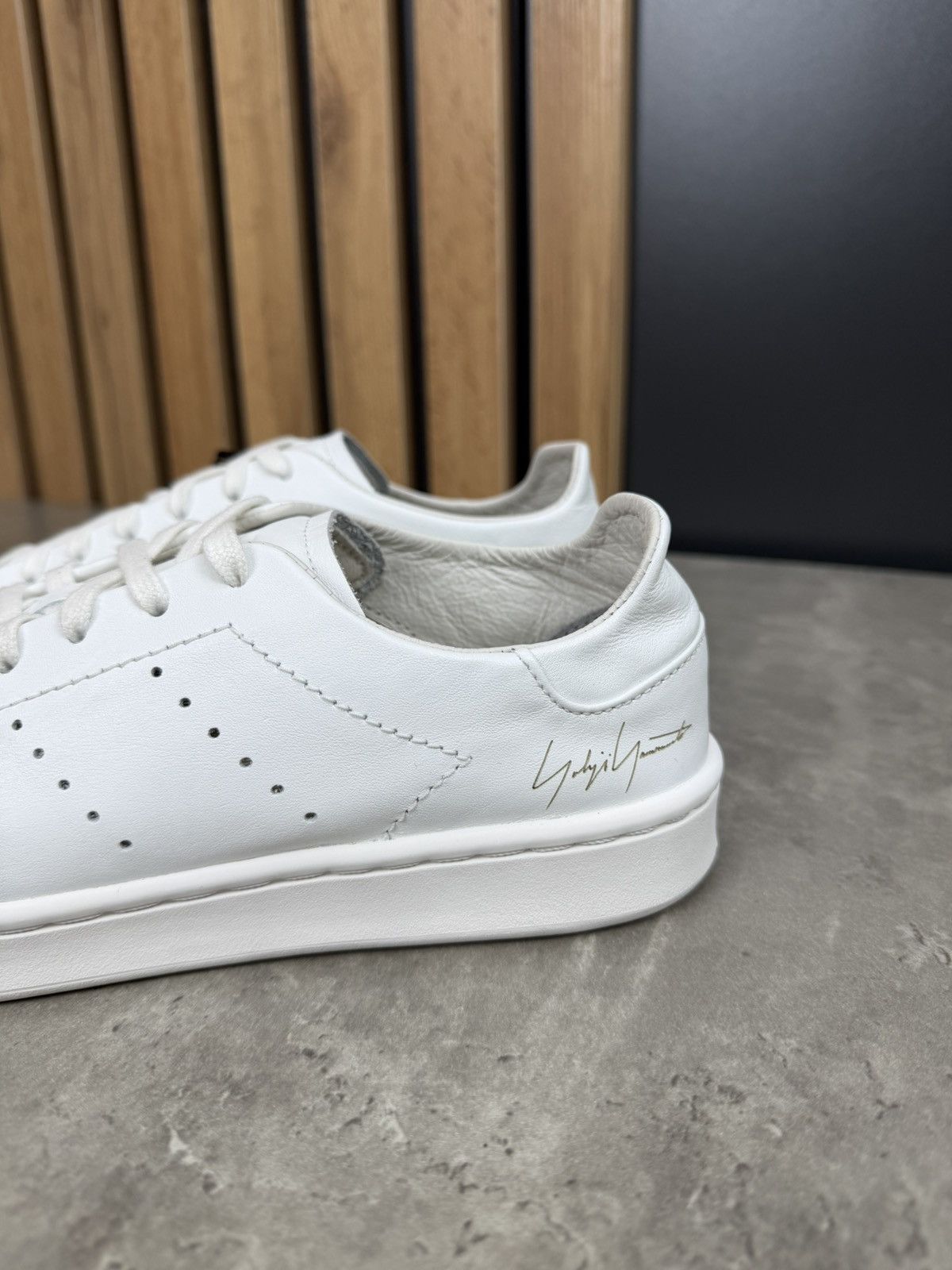 Y-3 Adidas Y-3 Stan Smith White 37 1/3 Size US 6.5 / IT 36.5 - 2 Thumbnail