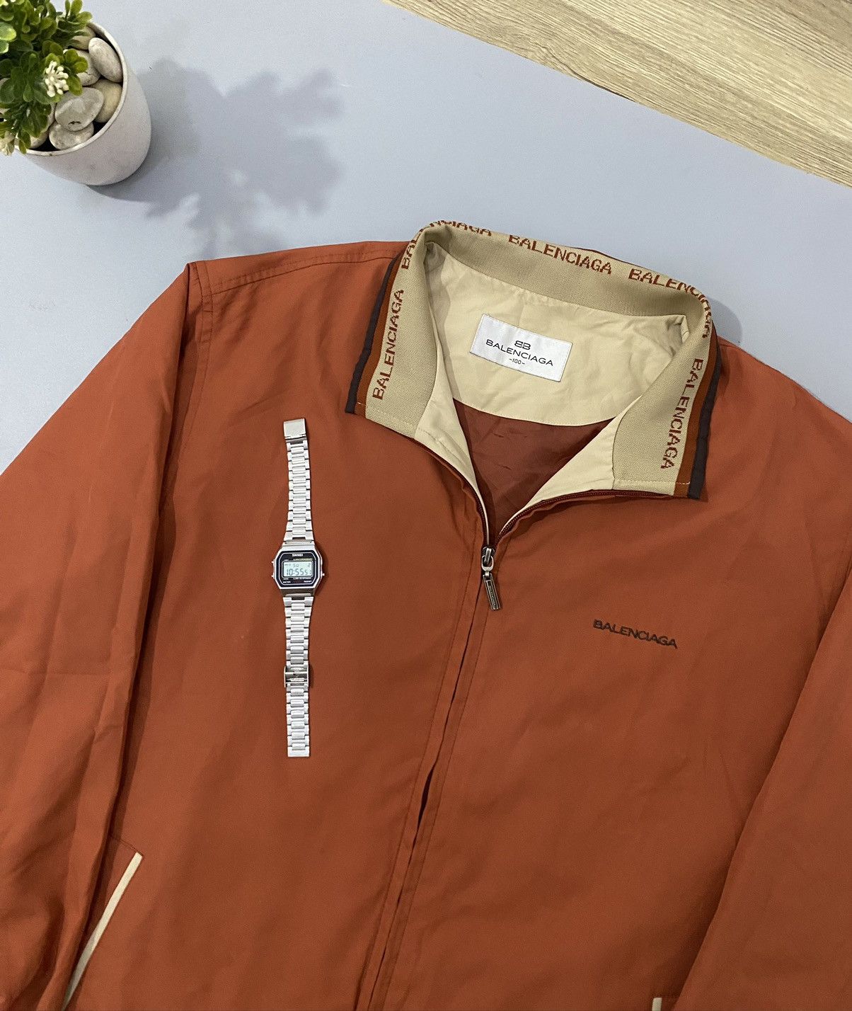 Balenciaga × Vintage ?Rare Color?Balenciaga Track Jacket | Grailed