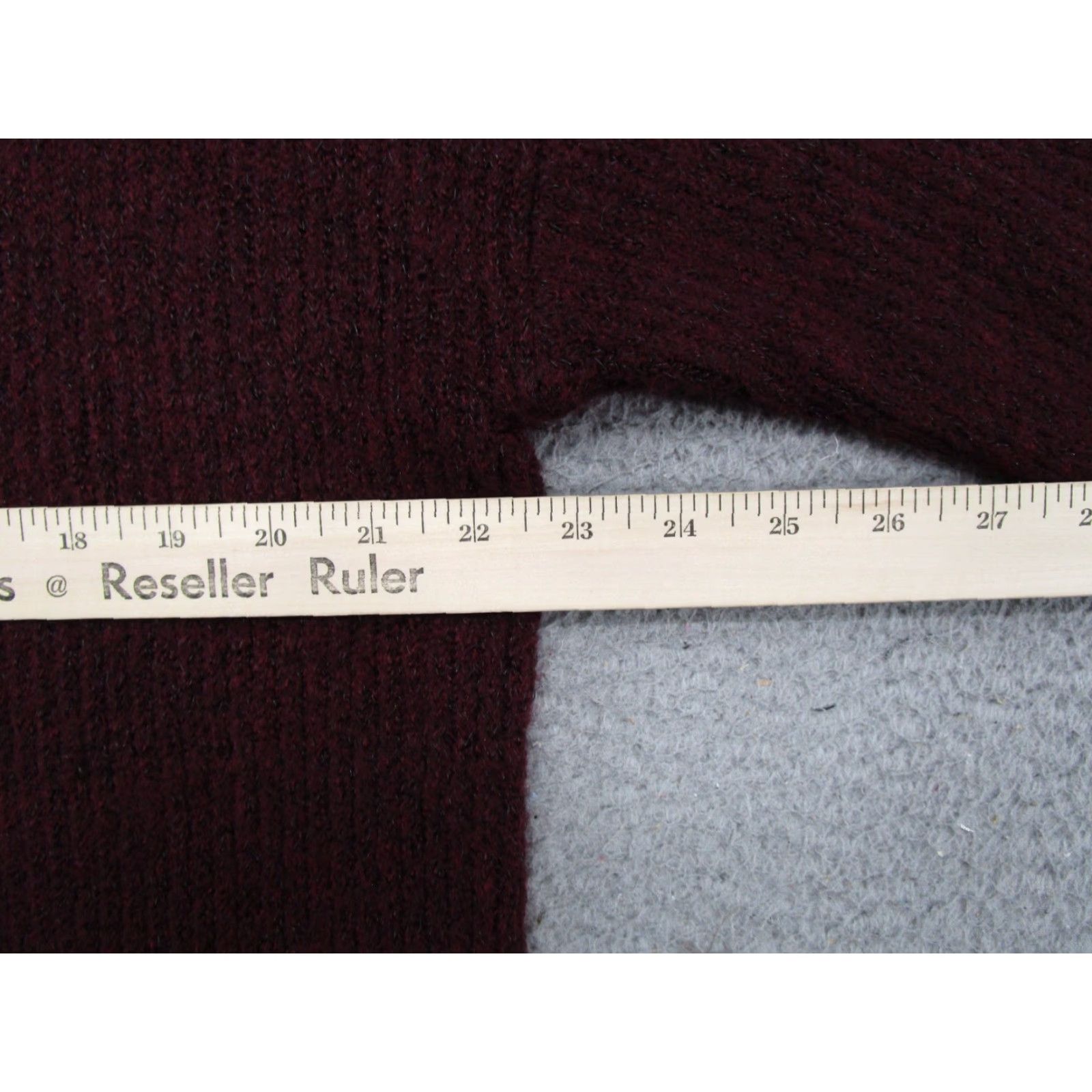 Nine West Nine West Women's Pullover Sweater XL Red Maroon Knit casual fall winter spring pullover Mens? Size XL / US 12-14 / IT 48-50 - 6 Thumbnail