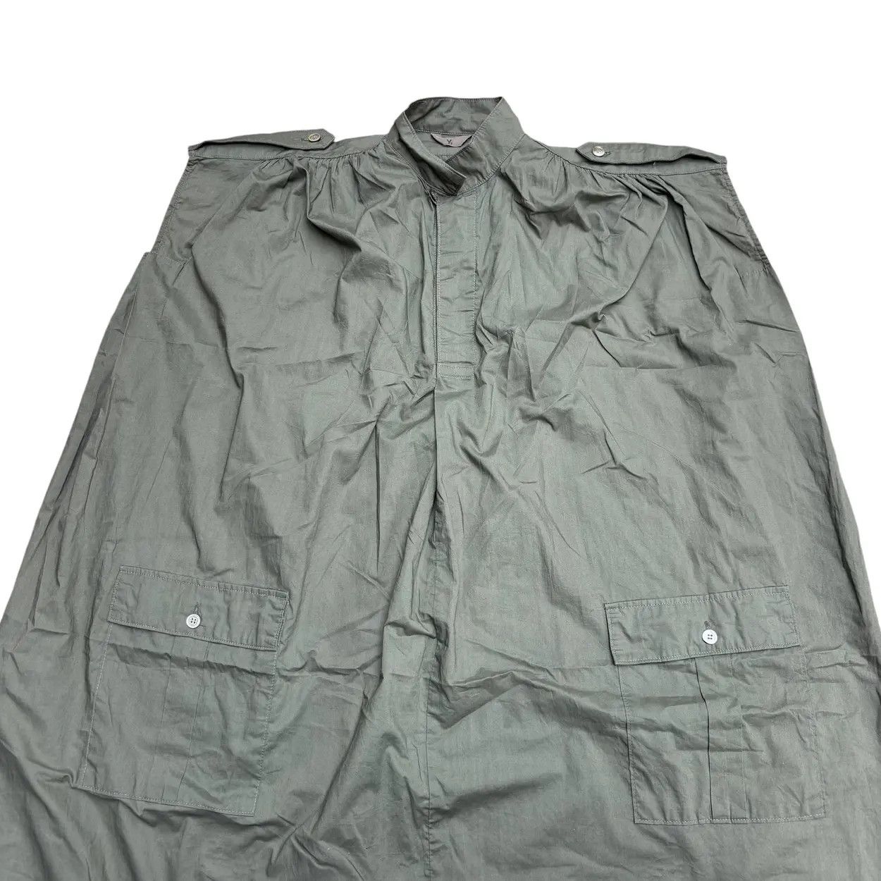 Yohji Yamamoto Vintage Y's Yohji Yamamoto Oversize Sleeveless Shirt Dress Size M / US 6-8 / IT 42-44 - 2 Thumbnail