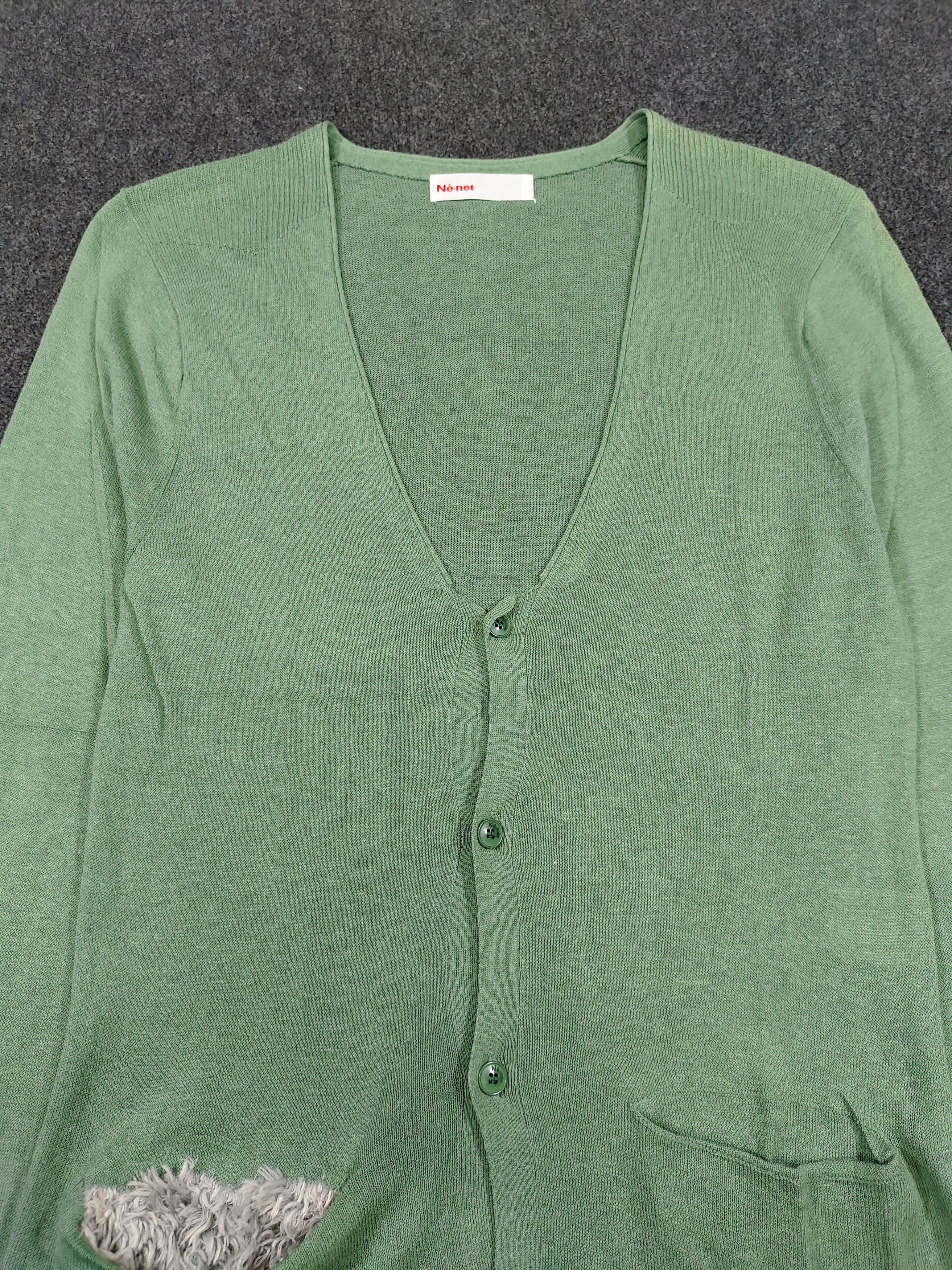 Ne-Net 🇯🇵 Ne-Net 🇯🇵 by Issey Co Doll pocket Knitted Cardigan Size M / US 6-8 / IT 42-44 - 6 Thumbnail