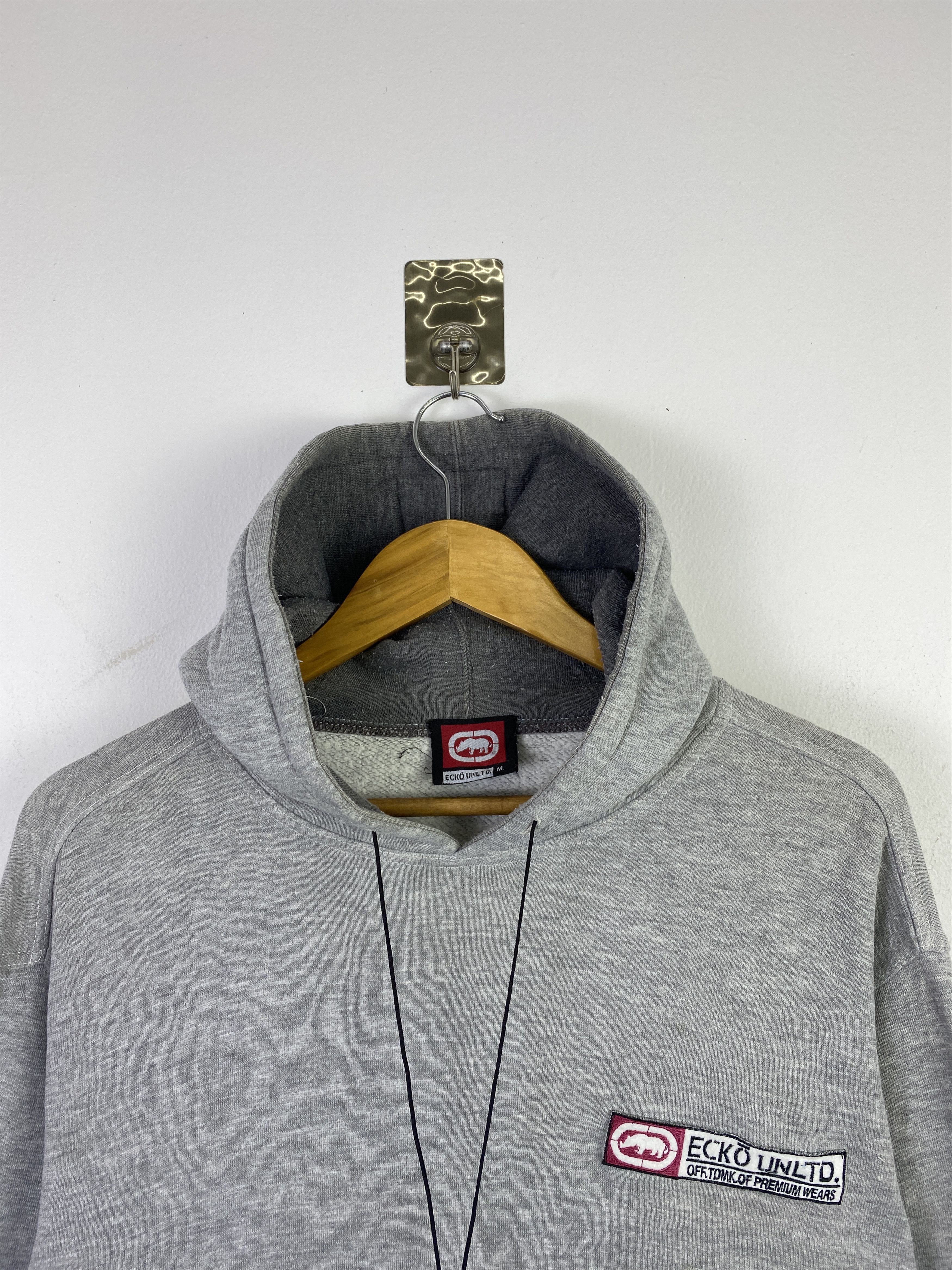 Ecko Unltd. Vintage Ecko Unltd. Pullover Jumper Hoodie SH0381 Size US M / EU 48-50 / 2 - 2 Thumbnail