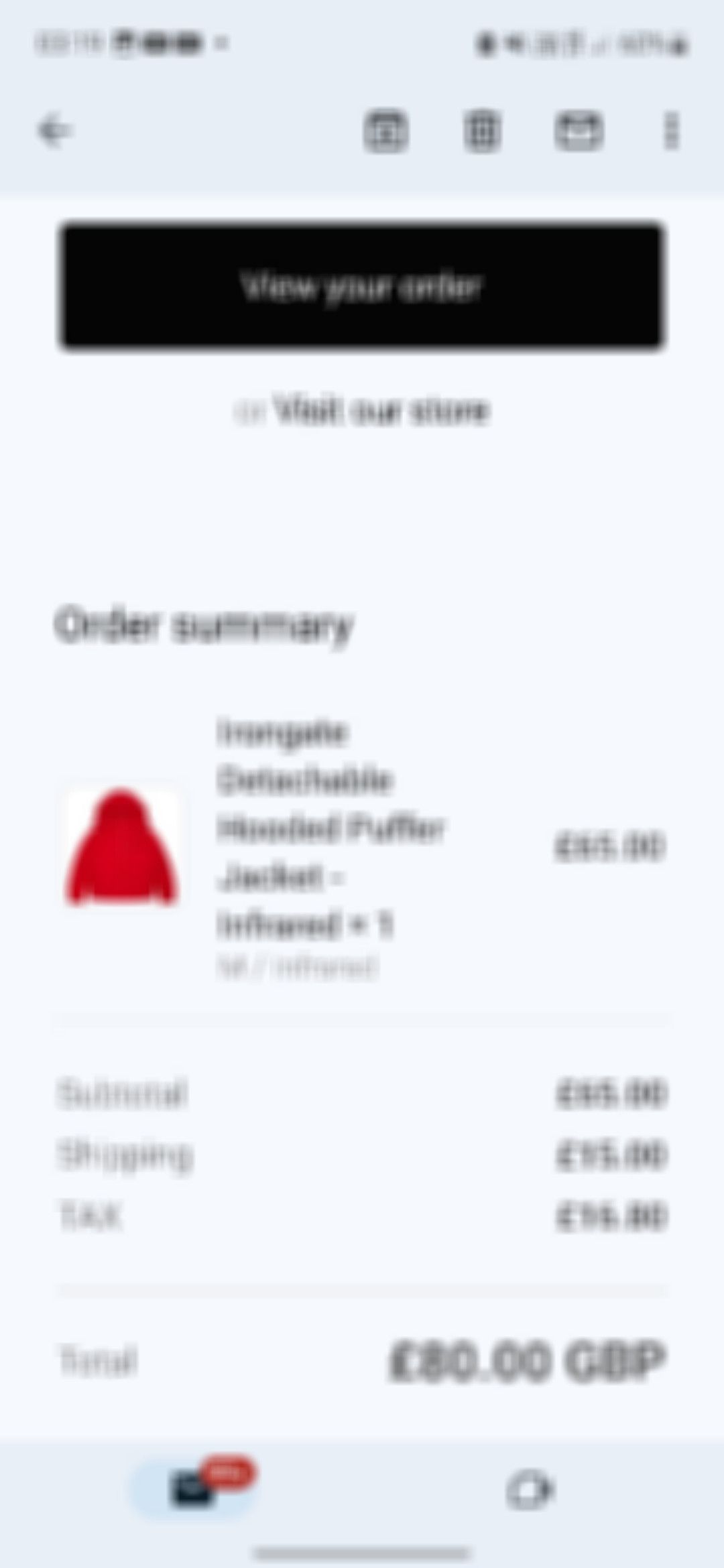 Trapstar London TRAPSTAR Irongate Detachable Hood - Infrared Size US M / EU 48-50 / 2 - 13 Thumbnail
