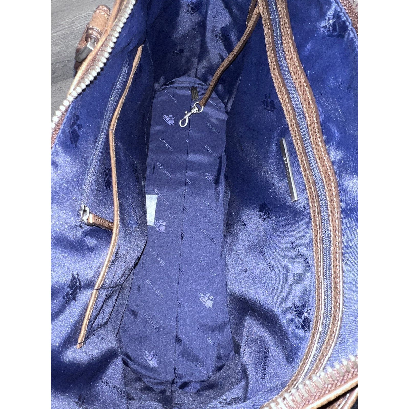BRAHMIN Brahmin Beckett genuine leather men laptop bag B000514 Size 40 - 10 Thumbnail