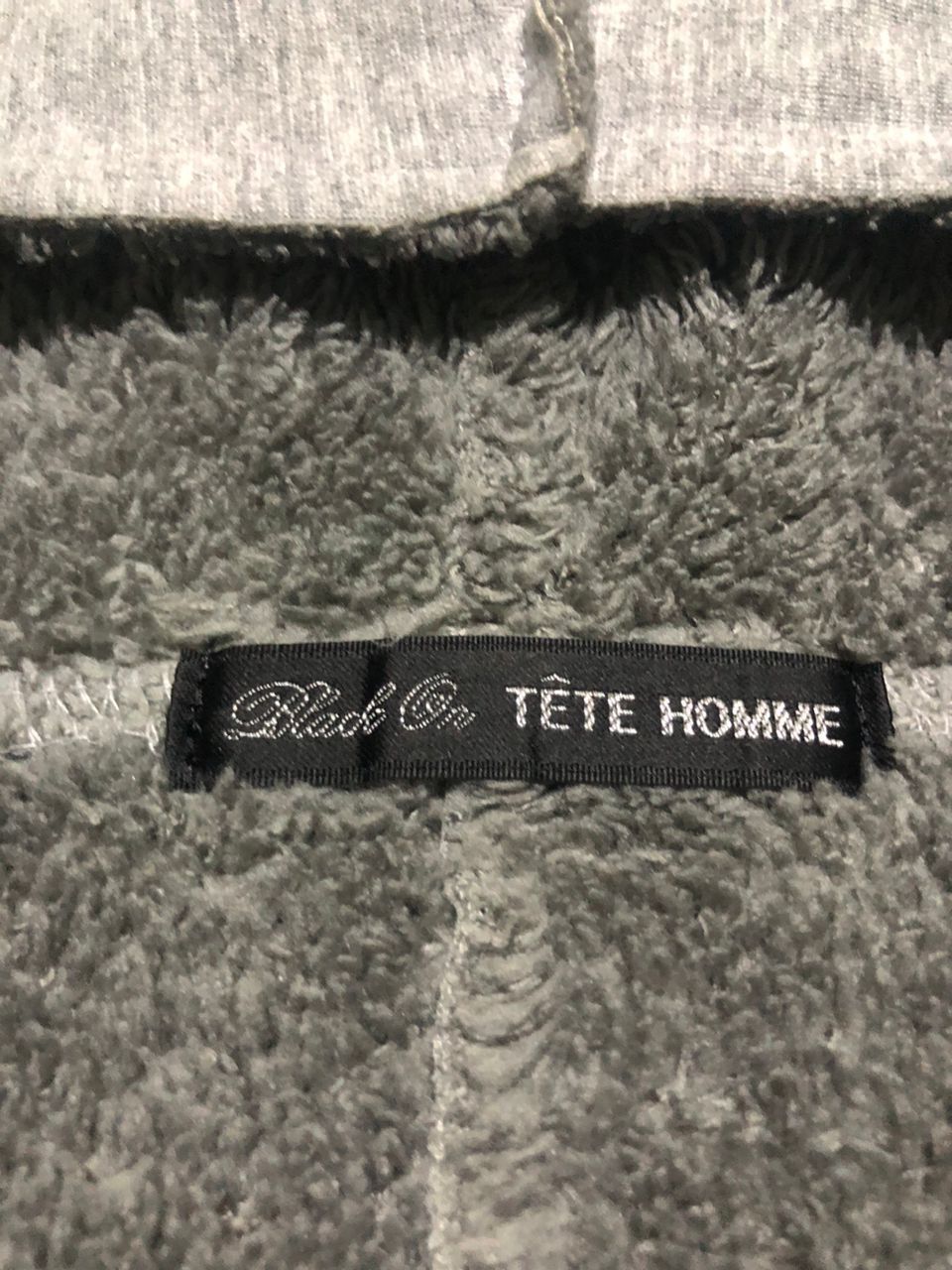 Issey Miyake Tete Homme By Issey Miyake Hoodie FullOver Lining Sherpa Size US L / EU 52-54 / 3 - 9 Thumbnail