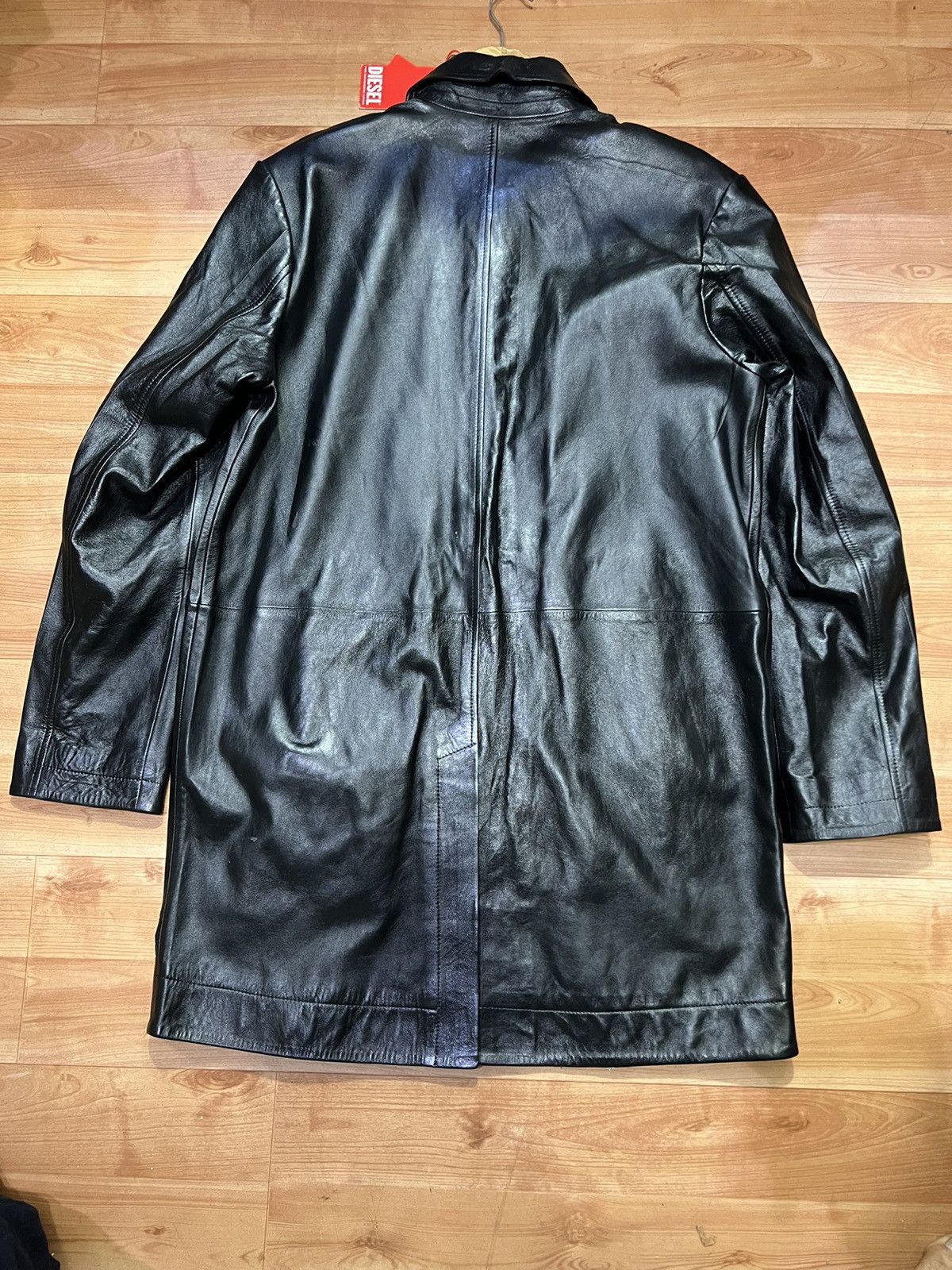 Diesel Diesel L-CORDIER Coated leather Coat Size US M / EU 48-50 / 2 - 6 Thumbnail