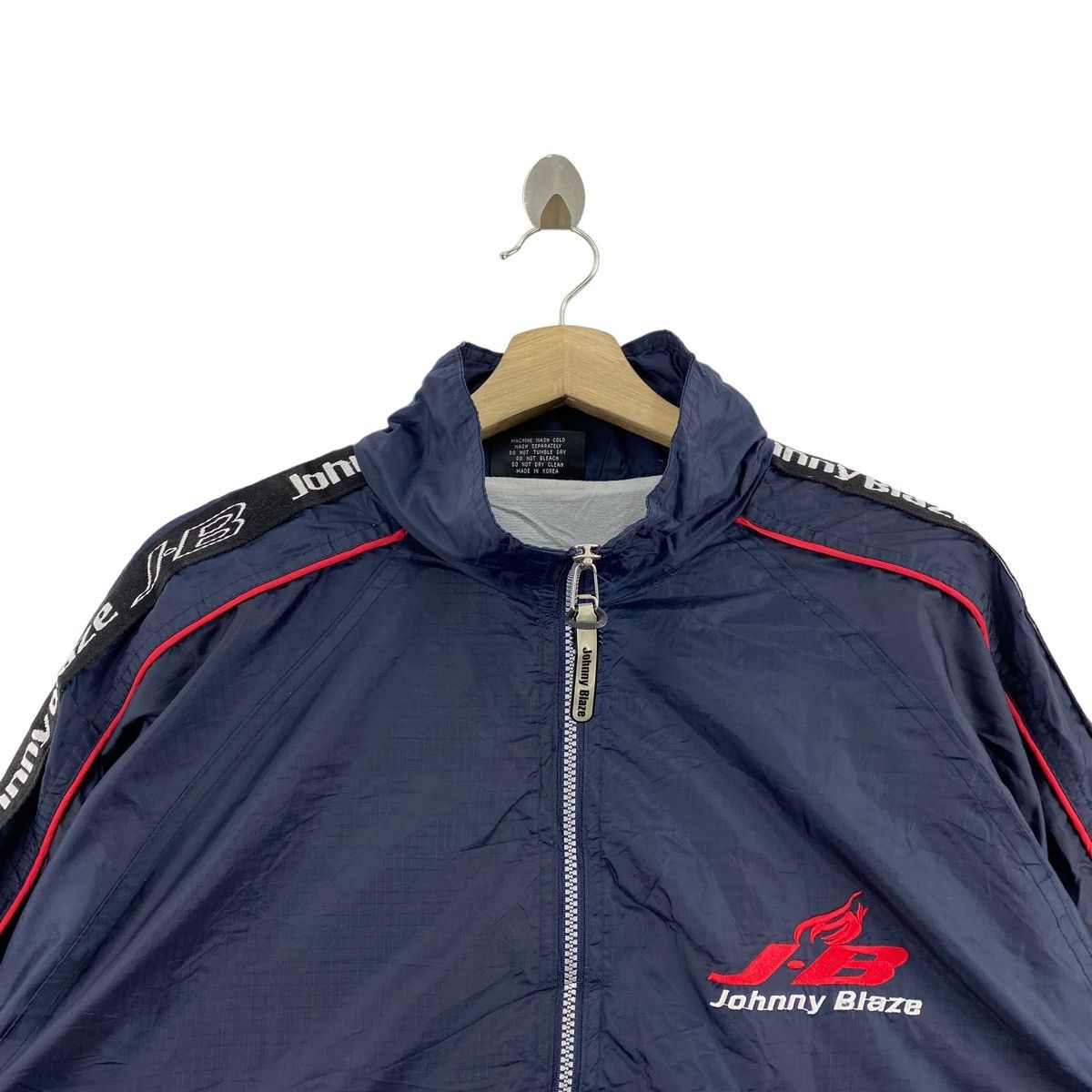 Vintage Vintage JOHNNY BLAZE Sportswear Hip Hop Rap Windbreaker Size US L / EU 52-54 / 3 - 2 Thumbnail