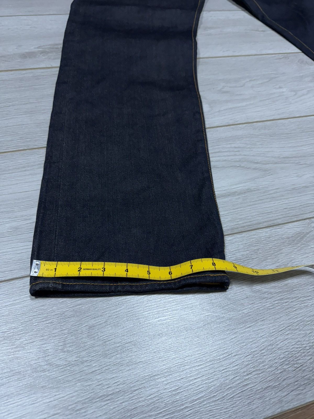 Red Monkey Red Monkey Company samurai RMC waves Japanese denim jeans Size US 36 / EU 52 - 12 Thumbnail