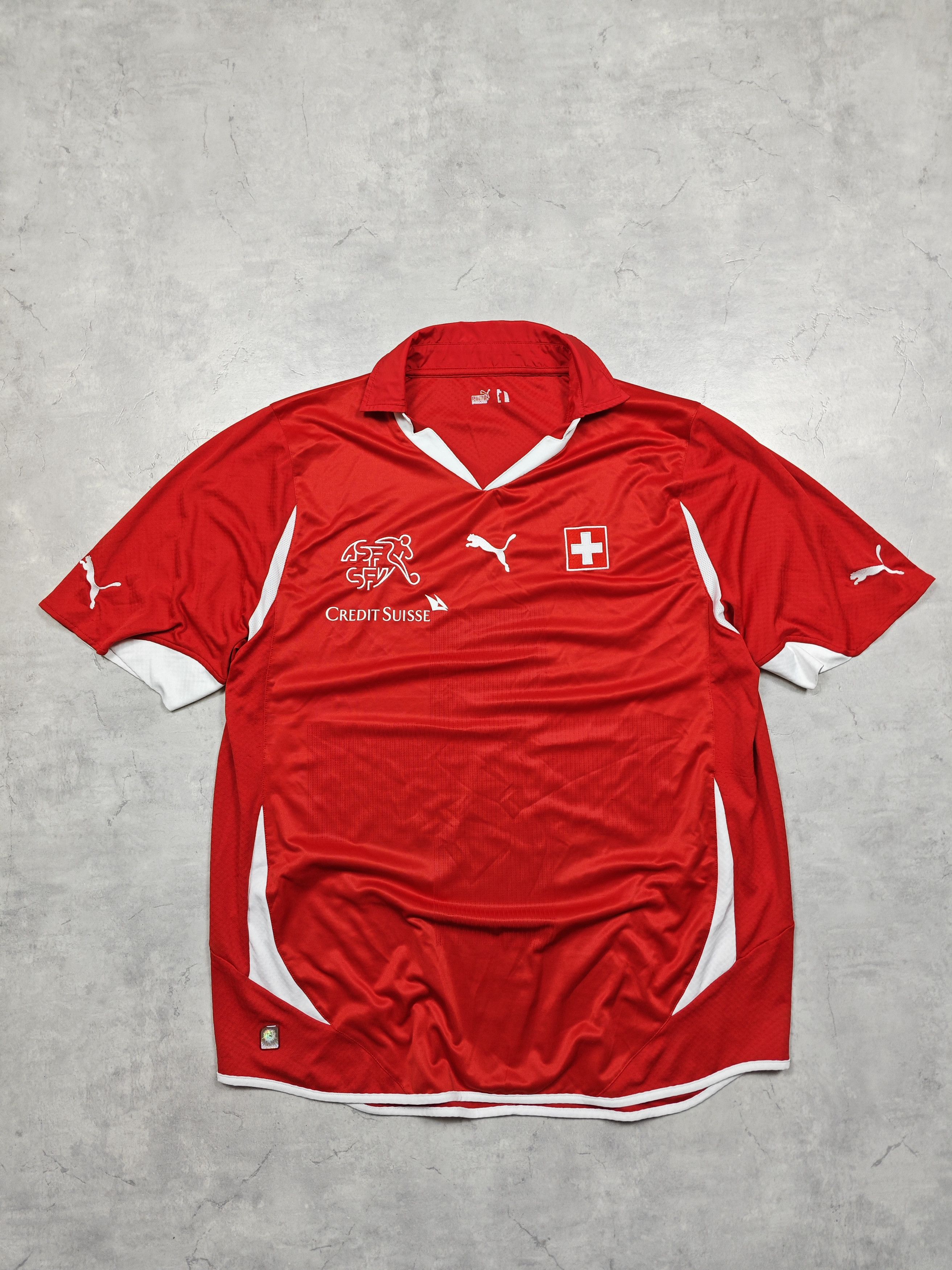 Puma SWITHERLAND 2010 jersey Size US XXL / EU 58 / 5 - 1 Thumbnail