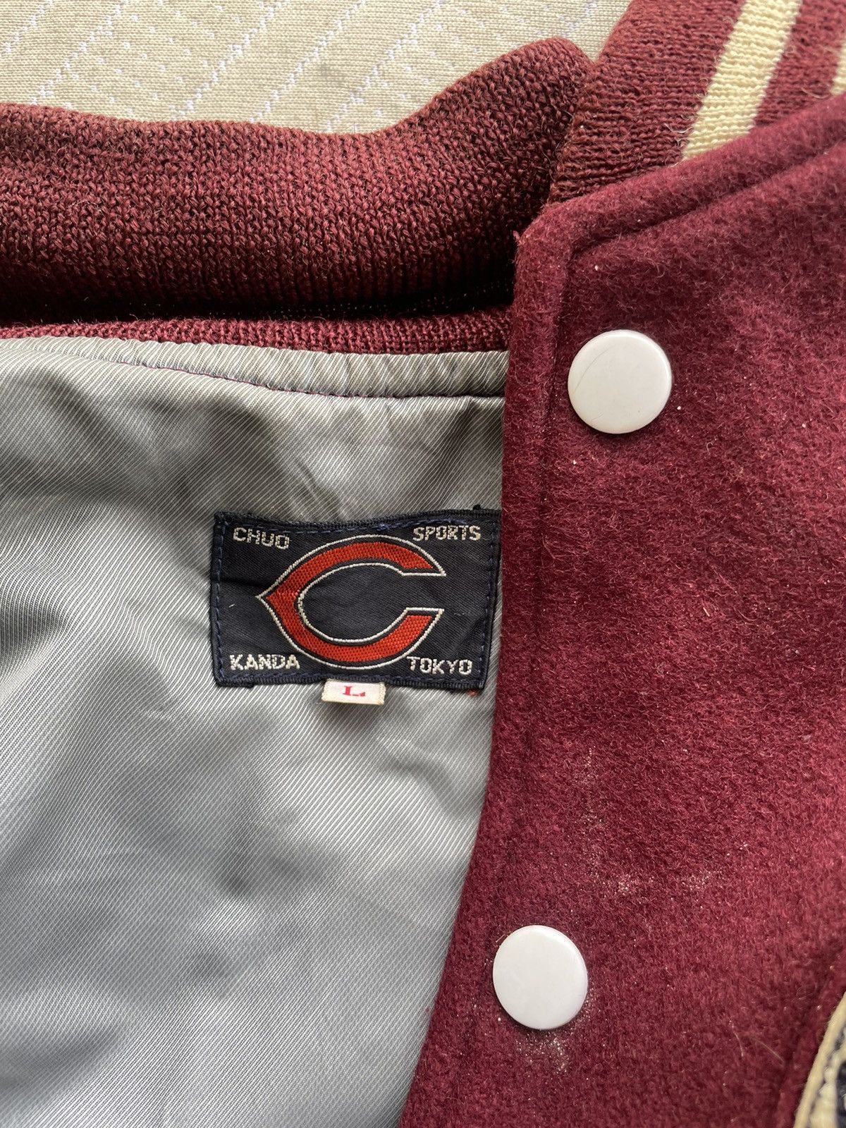 Japanese Brand Vintage Are In Our Varsity Jacket Size US L / EU 52-54 / 3 - 10 Thumbnail