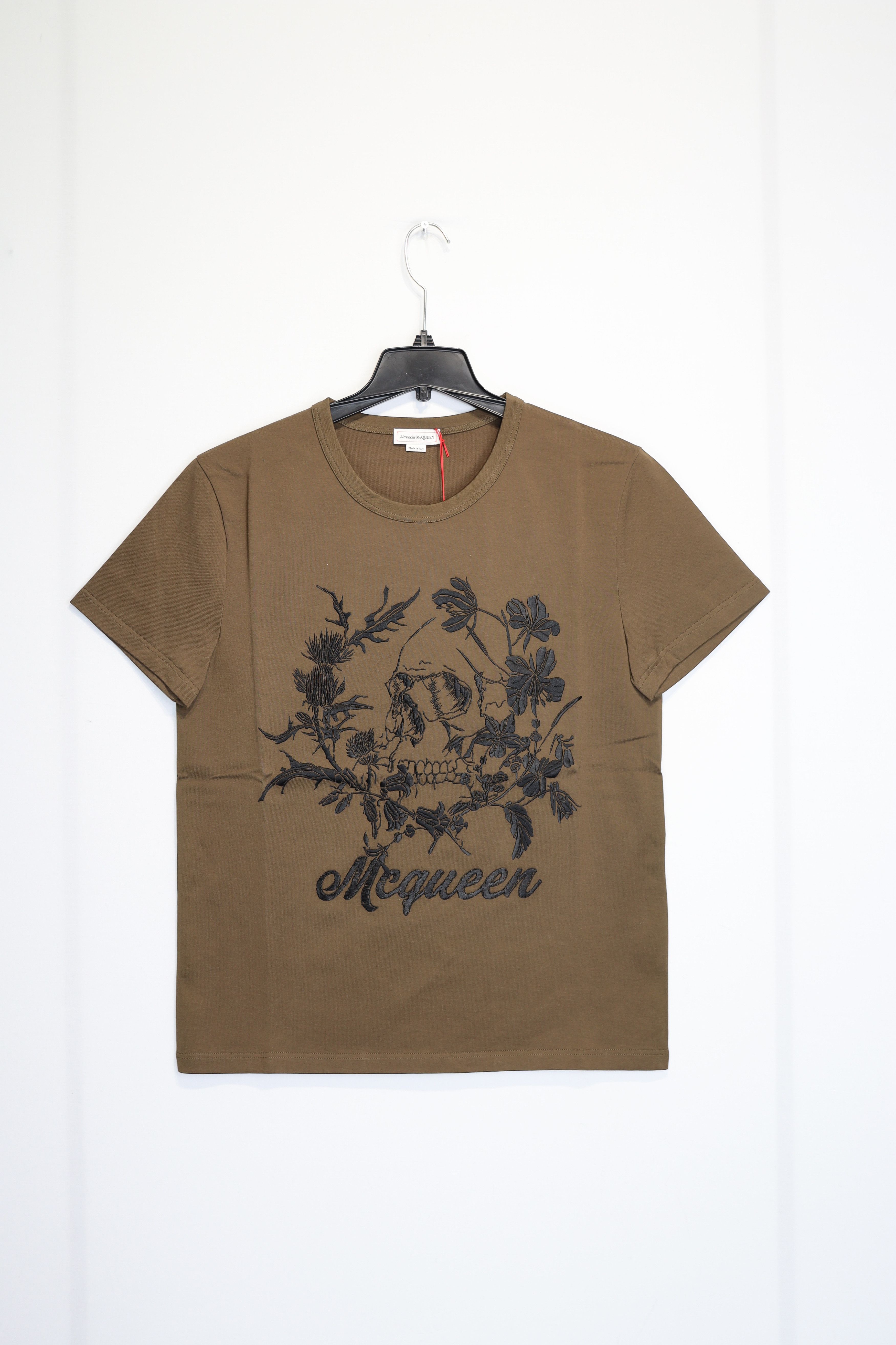 Alexander McQueen o1rshd1 T-Shirt in Brown Size US L / EU 52-54 / 3 - 2 Thumbnail