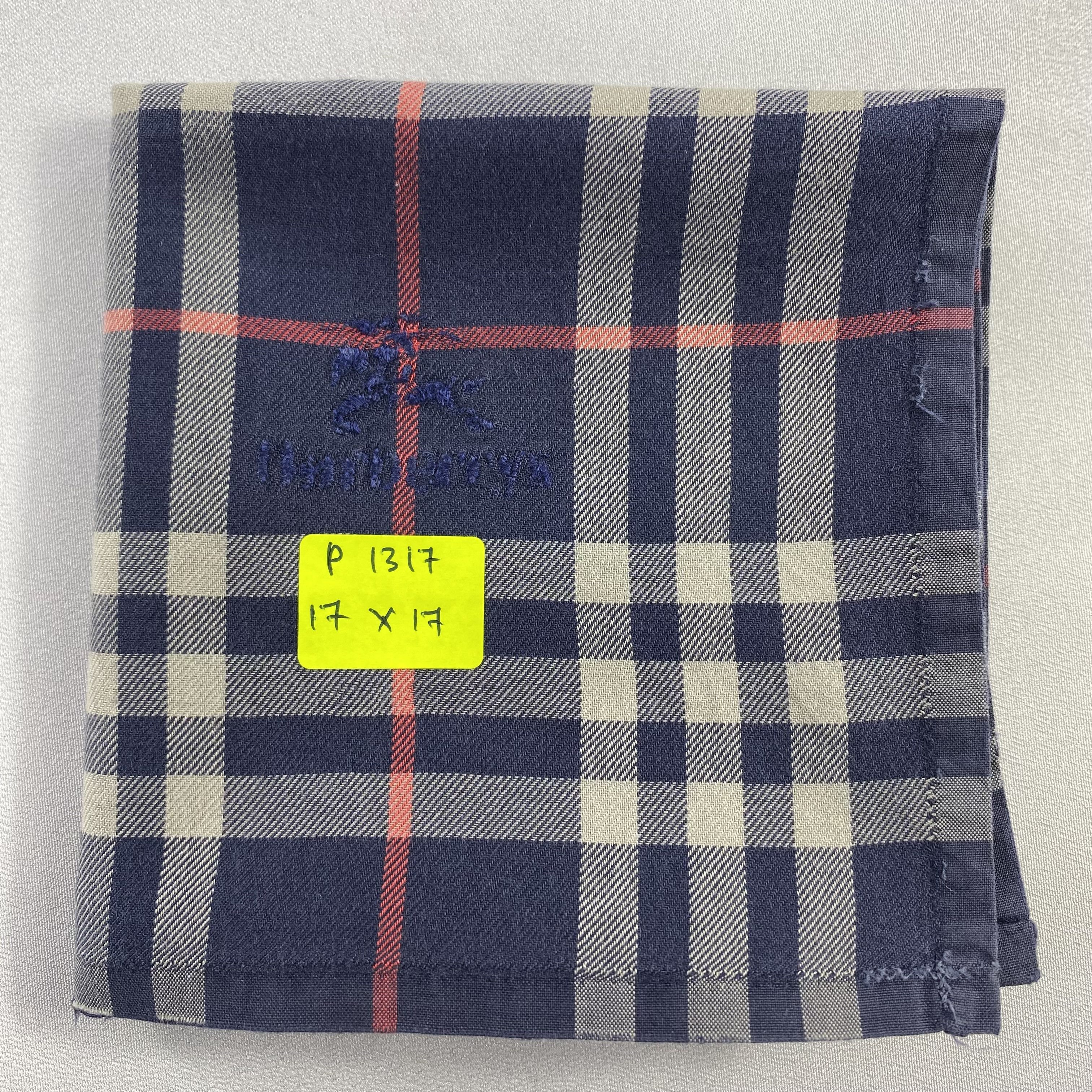 Burberry × Vintage Burberry Handkerchief / Neckerchief / Bandana-P1317 Size ONE SIZE - 5 Thumbnail