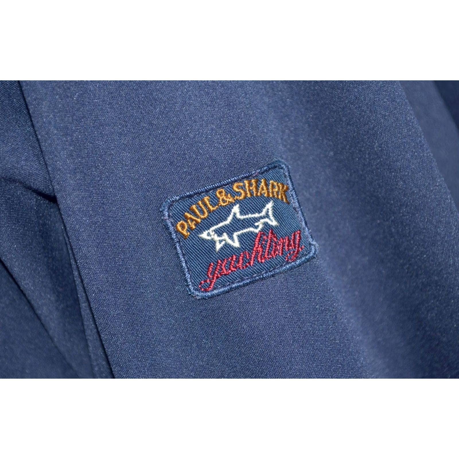 Paul & Shark Paul & Shark Yachting Navy Sharkshell Full Zip Jacket Waterproof Stretch M Jacket Men XS? (invalid) Size US M / EU 48-50 / 2 - 6 Thumbnail