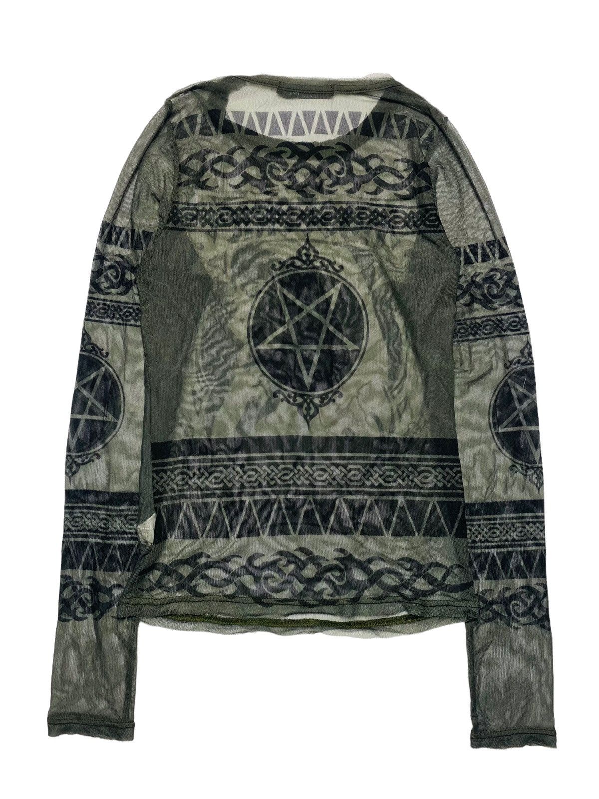 Hysteric Glamour 1990s Hysteric Glamour - Hysteric Vibes Tatto Mesh Top Size US S / EU 44-46 / 1 - 3 Thumbnail
