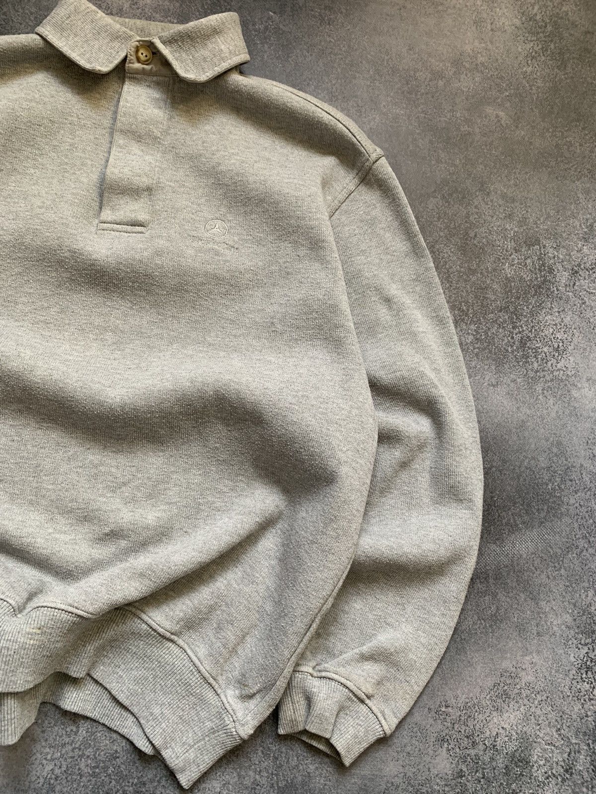 Mercedes-Benz × Vintage Vintage 90’s Mercedes Benz y2k small logo sweatshirt Size US S / EU 44-46 / 1 - 3 Thumbnail