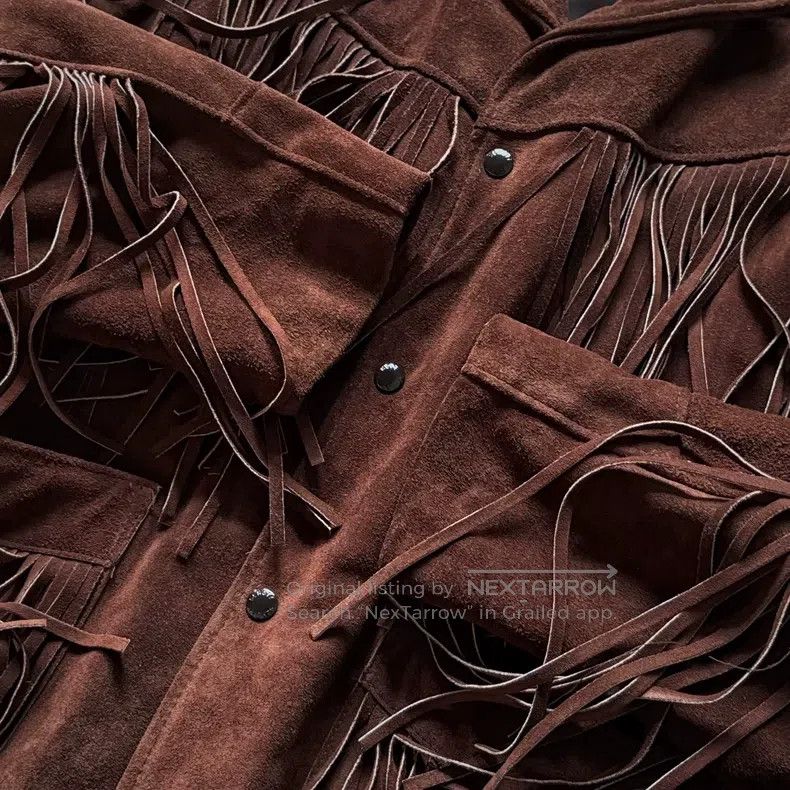Schott Schott Vintage western fringed leather jacket Size US L / EU 52-54 / 3 - 2 Thumbnail