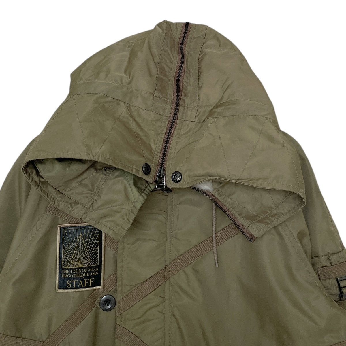 Avirex × Vintage Vintage Avirex Military Bomber Jacket 2000s Size US L / EU 52-54 / 3 - 3 Thumbnail