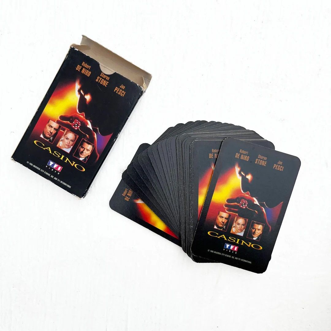 Vintage Casino 1995 95 90s Vintage Rare Movie Promo Playing Cards Size ONE SIZE - 3 Thumbnail