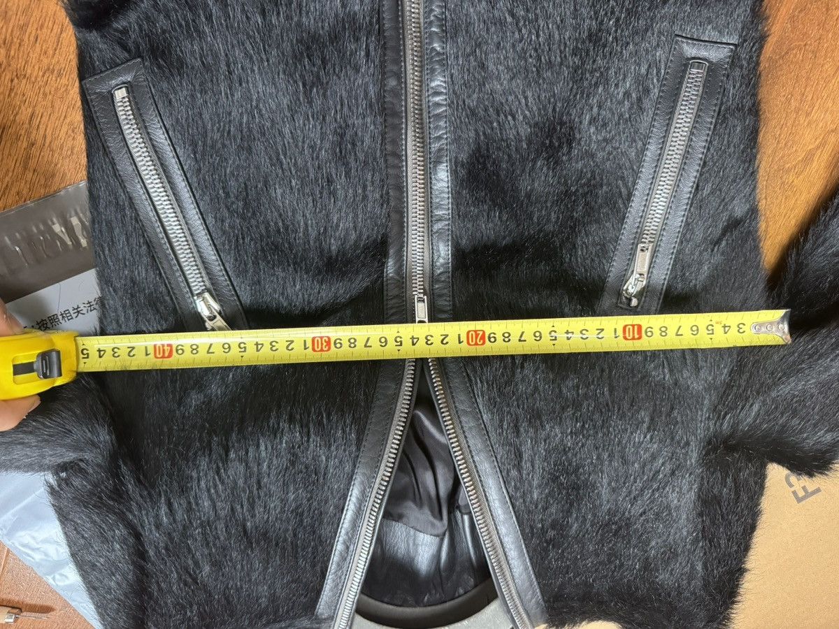 Rick owens22F/W Black TEC CROPPED KLAUS
