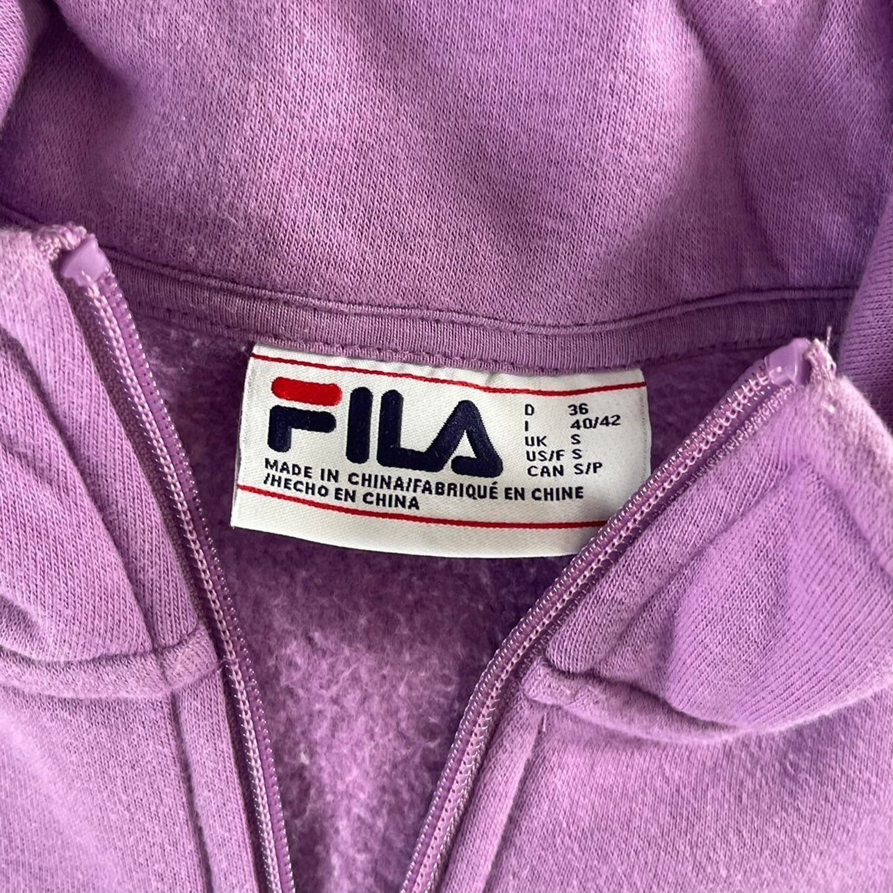 Fila Fila Half-Zip Women's Pullover Hoodie Small Size S / US 4 / IT 40 - 4 Thumbnail