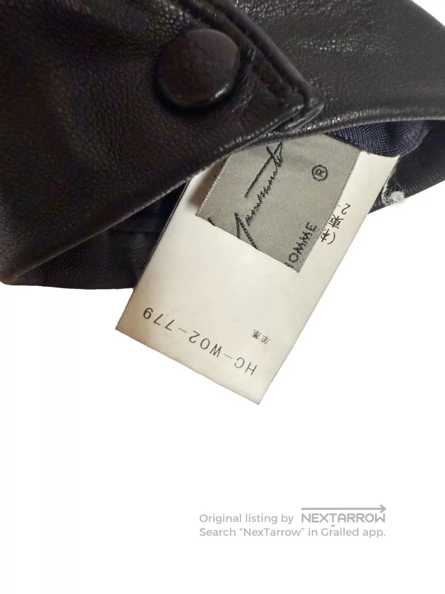 Yohji Yamamoto Yohji Yamamoto Pour Homme Leather Gloves. Size ONE SIZE - 8 Thumbnail