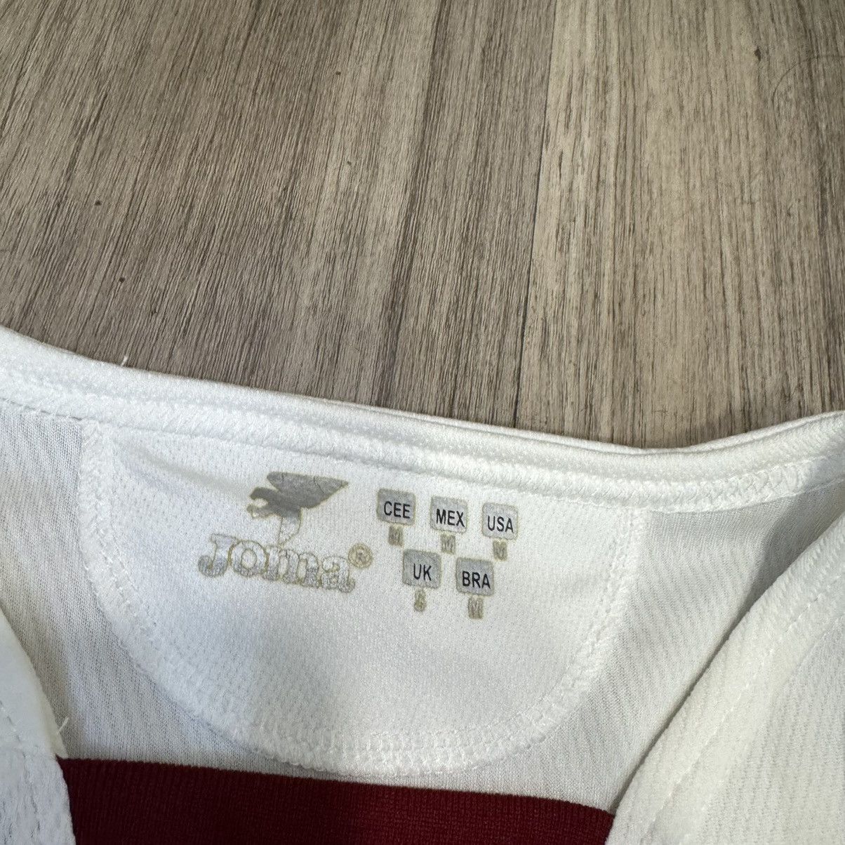 Joma Sevilla 06/07 player issue special home shirt #2Javi Navarro Size US M / EU 48-50 / 2 - 8 Thumbnail