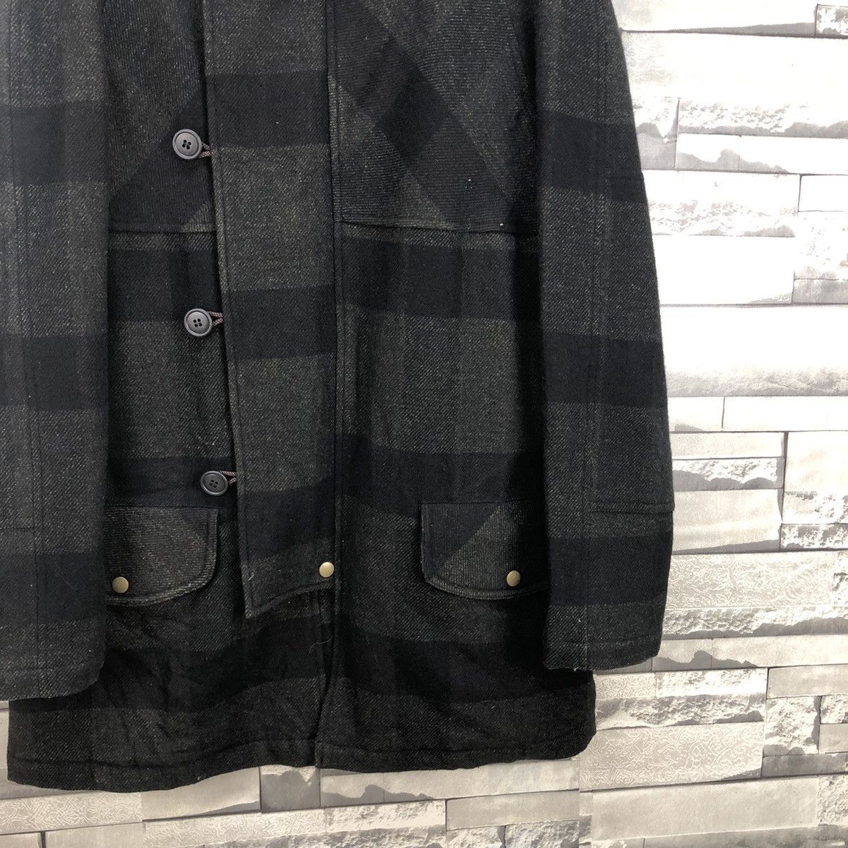 Hysteric Glamour × Le Grande Bleu (L.G.B.) × Takeo Kikuchi Takeo Kikuchi Plaid Parka Jacket Size US M / EU 48-50 / 2 - 6 Thumbnail