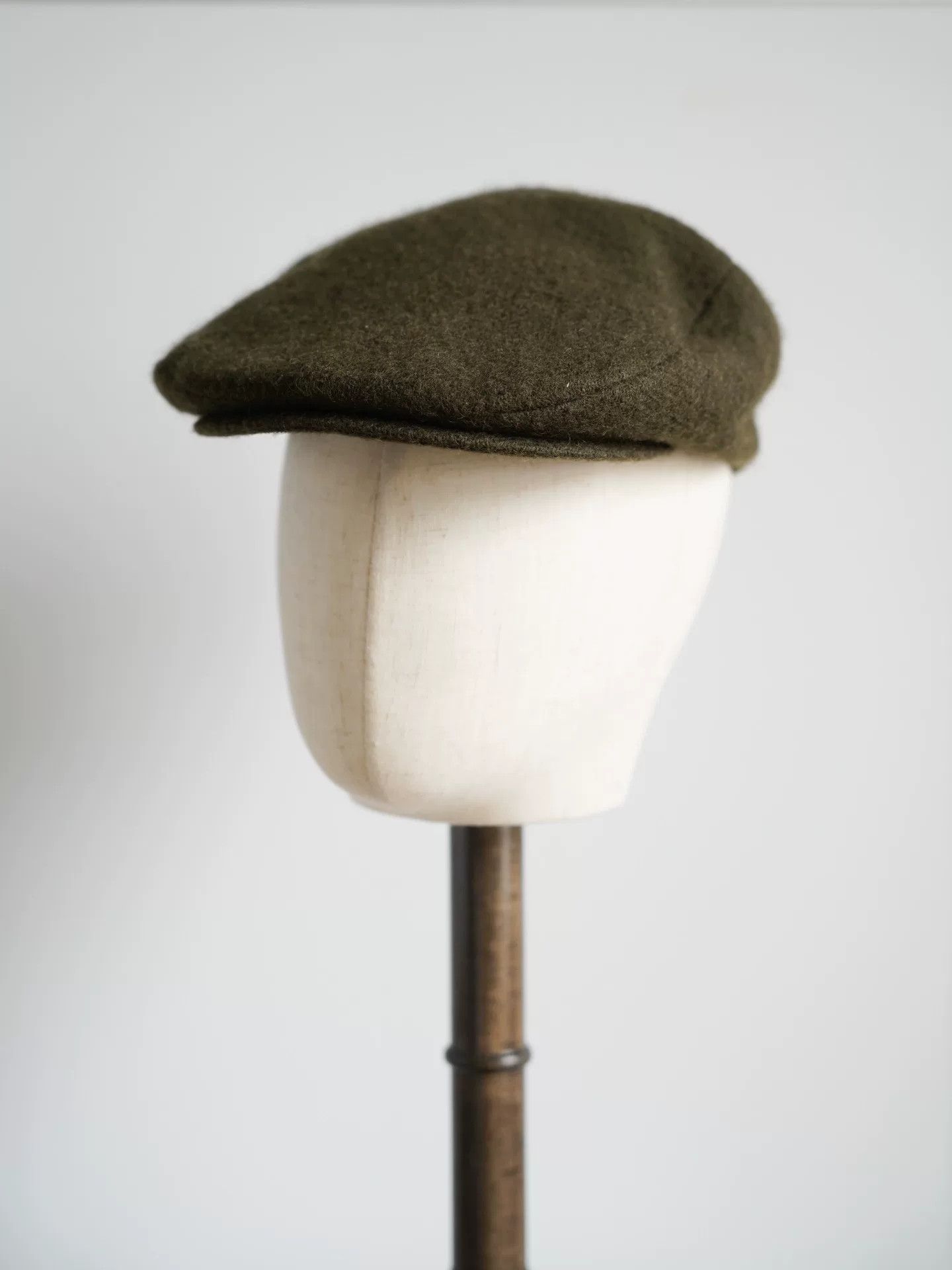 Yohji Yamamoto army green wool beret by Yohji Yamamoto Size ONE SIZE - 1 Thumbnail