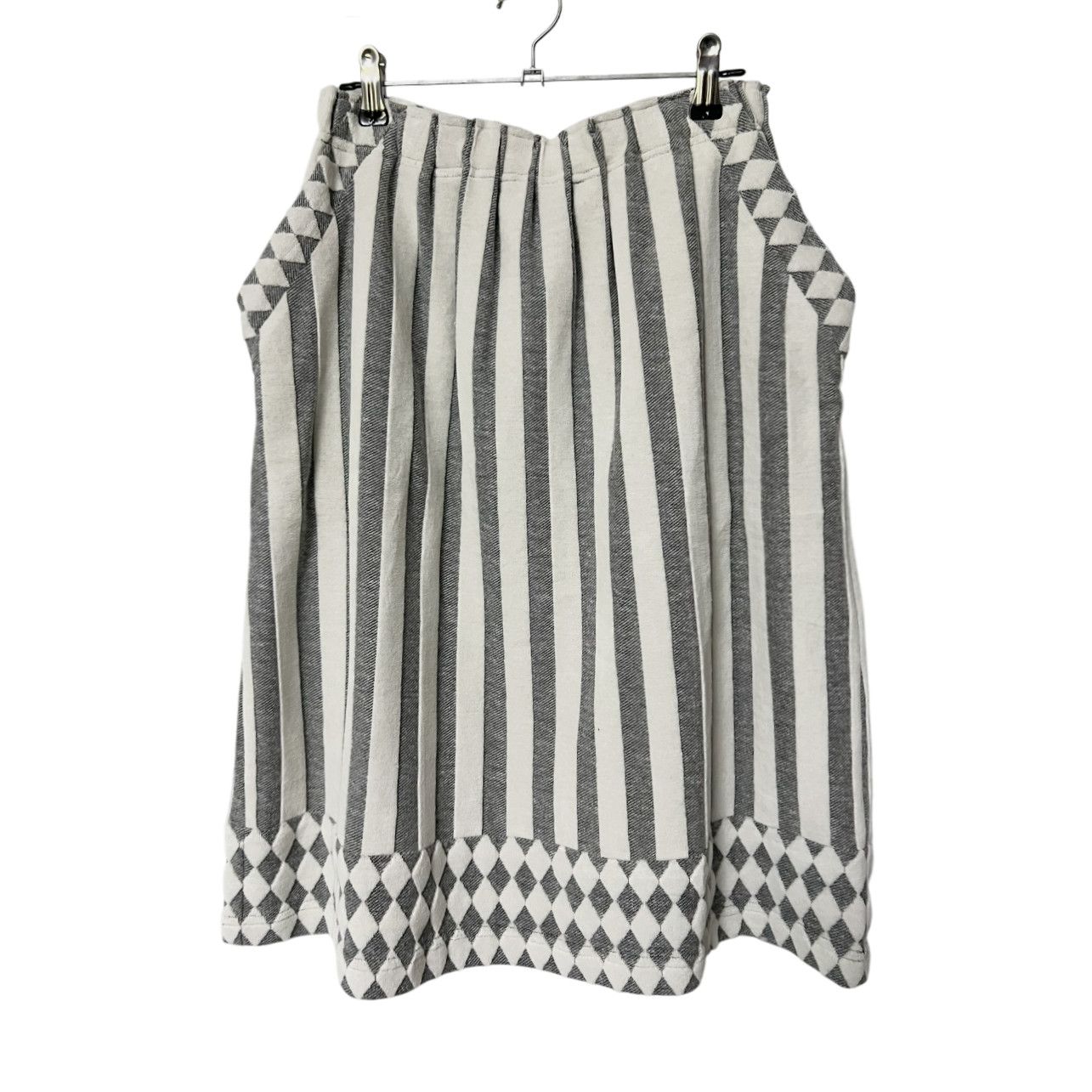 Issey Miyake issey miyake striped midi skirt Size 26" / US 2 / IT 38 - 1 Thumbnail