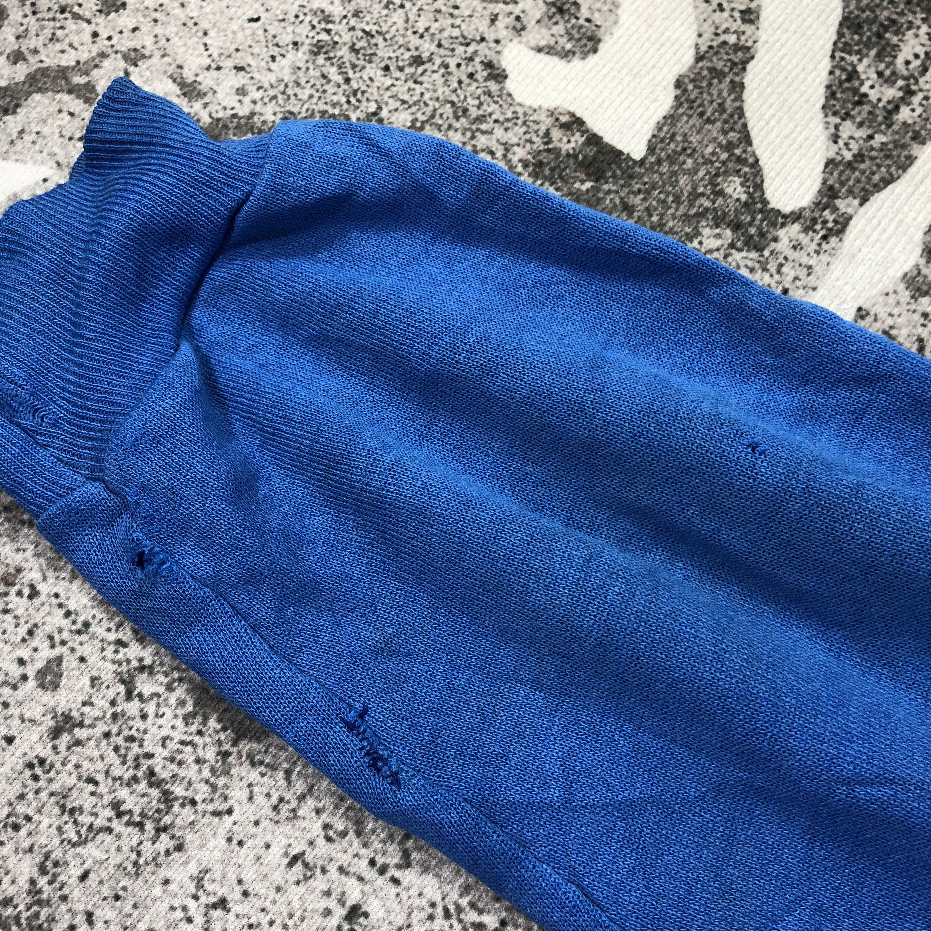Vintage Vintage 80s Blue Jumper Sweatshirt F159 Size US M / EU 48-50 / 2 - 10 Thumbnail