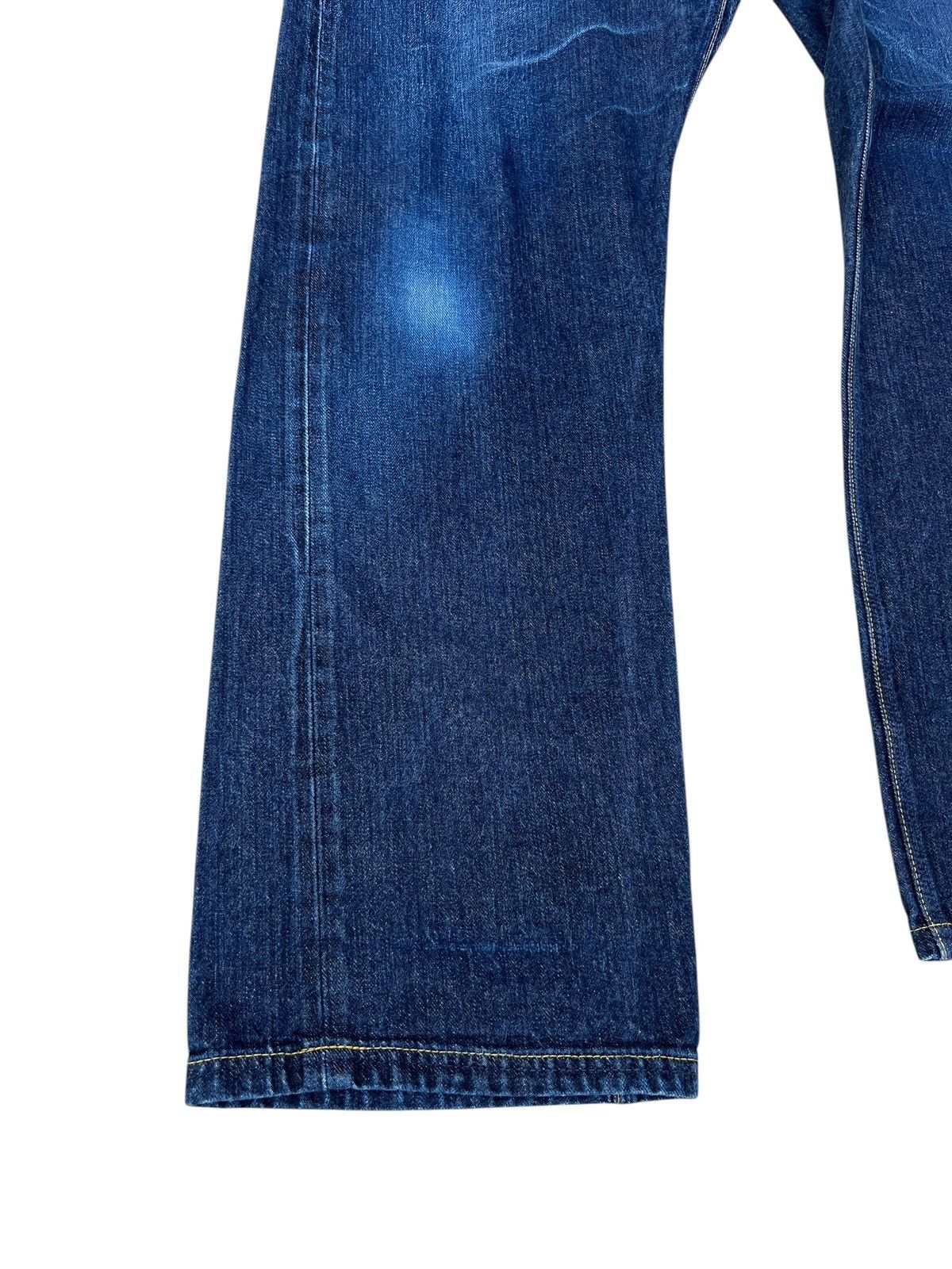 WEST RIDE West Ride Cycle Togs Japan Fade Blue Denim Selvedge Jeans Size US 38 / EU 54 - 9 Thumbnail
