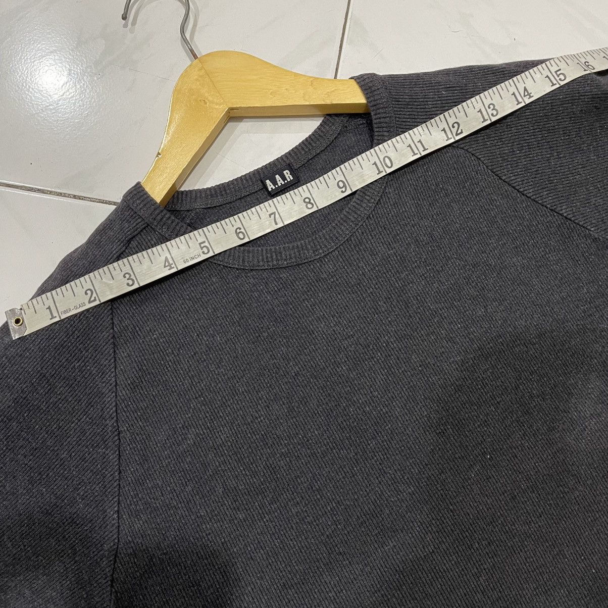 Yohji Yamamoto Thrashed faded AAR yohji yamamoto knit tee Size US M / EU 48-50 / 2 - 9 Thumbnail