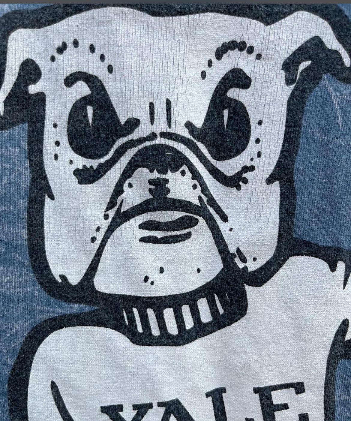 NCAA Yale Handsome Dan Mascot Tee | Large I Bulldog Size US L / EU 52-54 / 3 - 4 Thumbnail