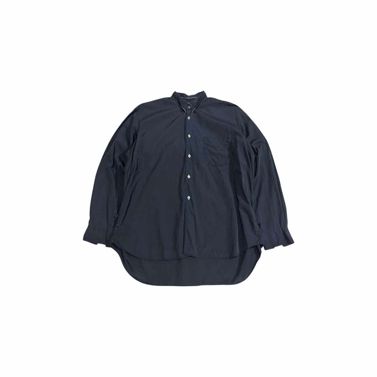 Comme des Garcons Black × Comme des Garcons Homme × Comme des Garcons SHIRT 🔥Archived Comme Des Garcons Shirt Mandarin Collar Ls Size US XL / EU 56 / 4 - 5 Thumbnail