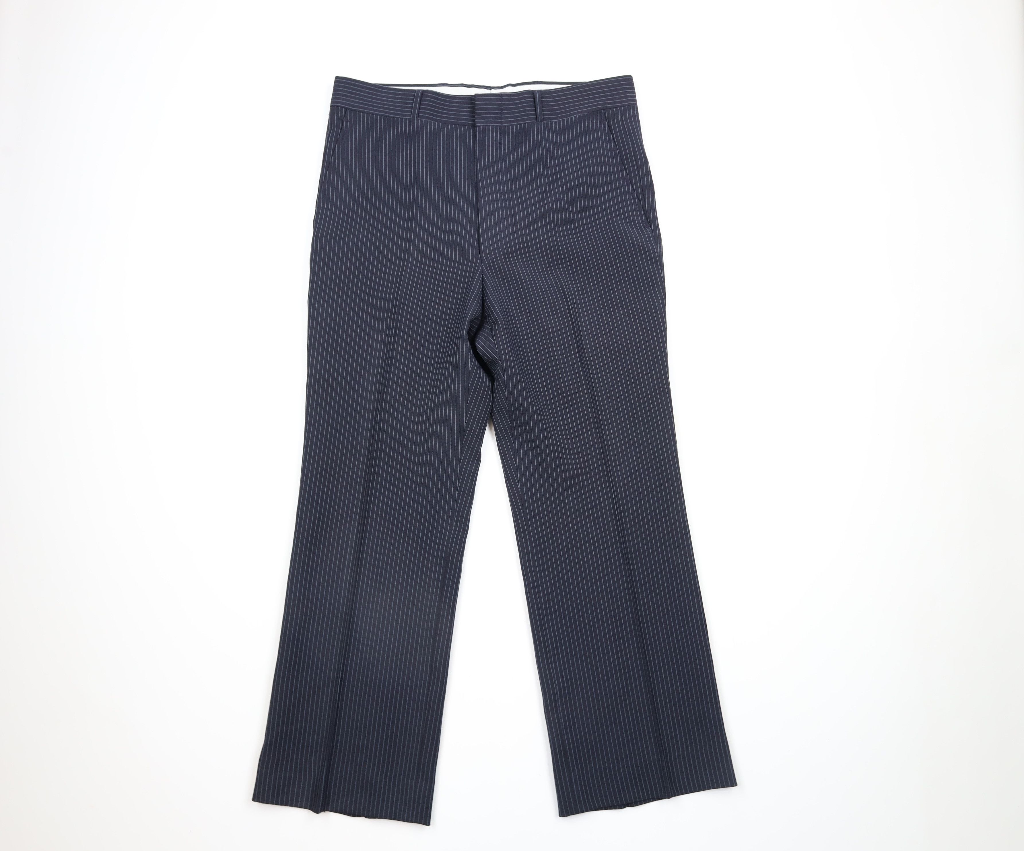 Vintage Vintage 70s Streetwear Knit Wide Leg Bell Bottoms Pants USA Size US 34 / EU 50 - 1 Thumbnail