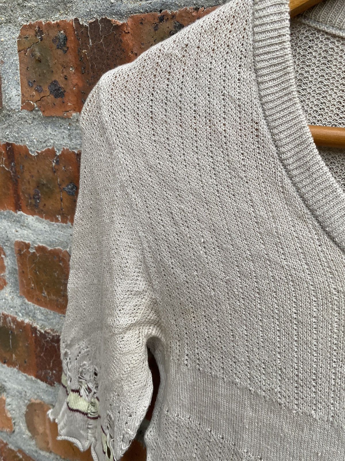 Maison MIHARA YASUHIRO SS03 Mummy Knit distresses Size US XS / EU 42 / 0 - 9 Thumbnail