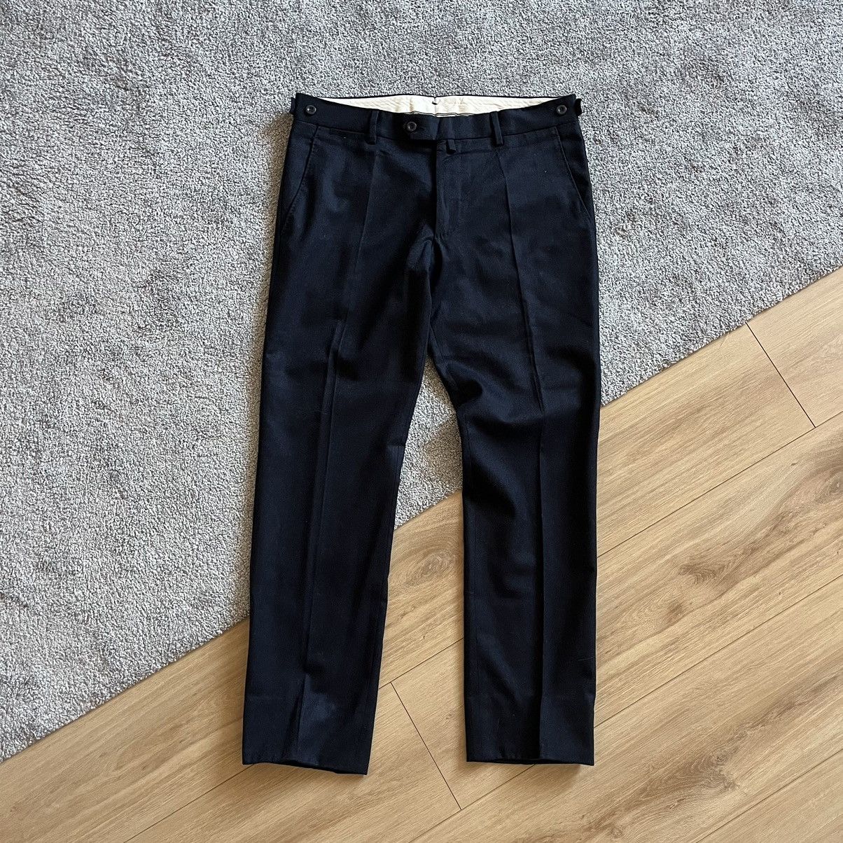 Boggi Boggi Milano Wool Classic Pants 48 Size US 32 / EU 48 - 1 Thumbnail