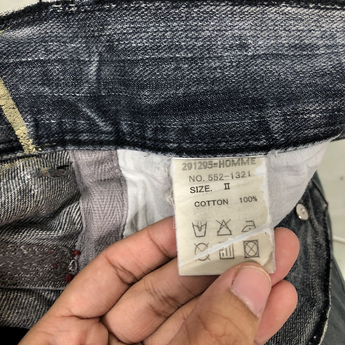 Japanese Brand RARE VINTAGE DISTRESSED DENIM JEANS 29125=HOMME ISSEYMIYAKE Size US 30 / EU 46 - 14 Thumbnail