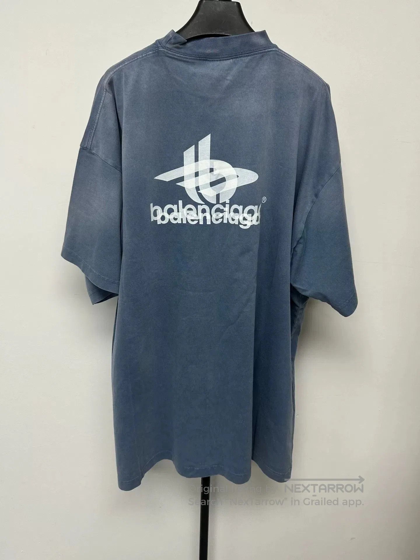 Balenciaga Balenciaga Phantom Overlapping Logo T-Shirt. Size US XL / EU 56 / 4 - 2 Thumbnail